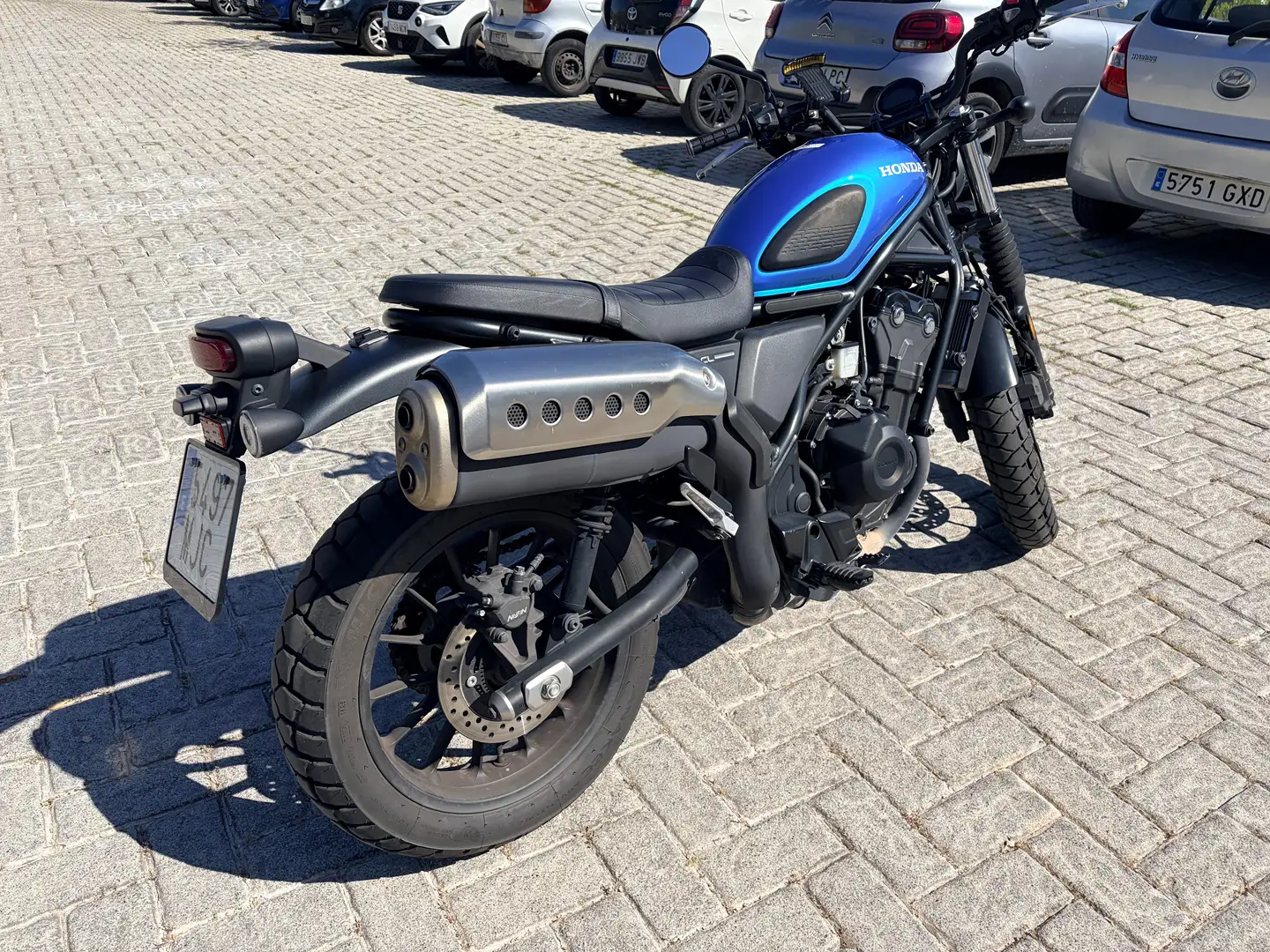 Honda CL 500 Scrambler Azul - 2