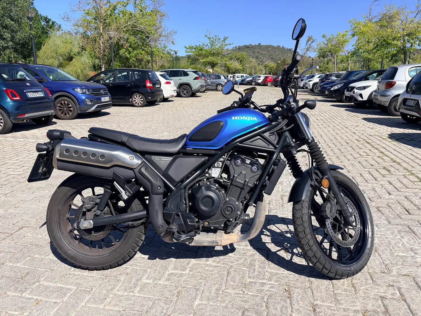 Honda CL 500 Scrambler Azul - 1