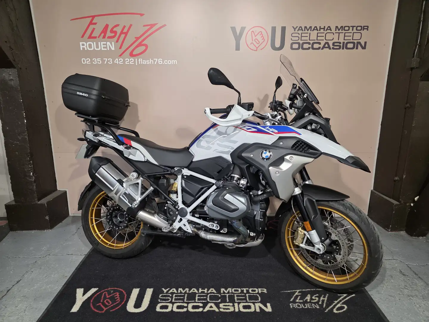 BMW R 1250 GS Blanc - 1