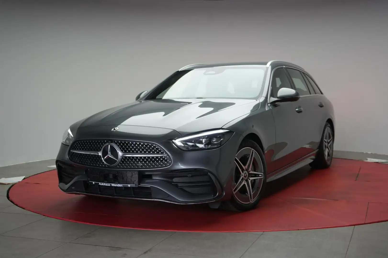 Mercedes-Benz C 220 d T 9G-Tronic AMG Navi/Distronic/Kamera/Ca Grau - 2