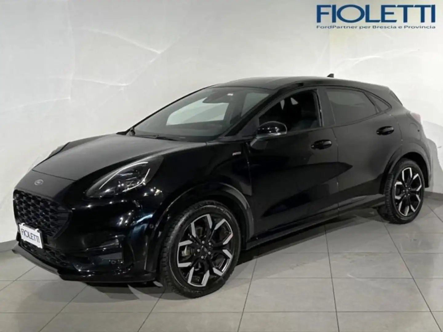 Ford Puma 1.0 ECOBOOST HYBRID 125 CV S&S ST-LINE X Zwart - 1