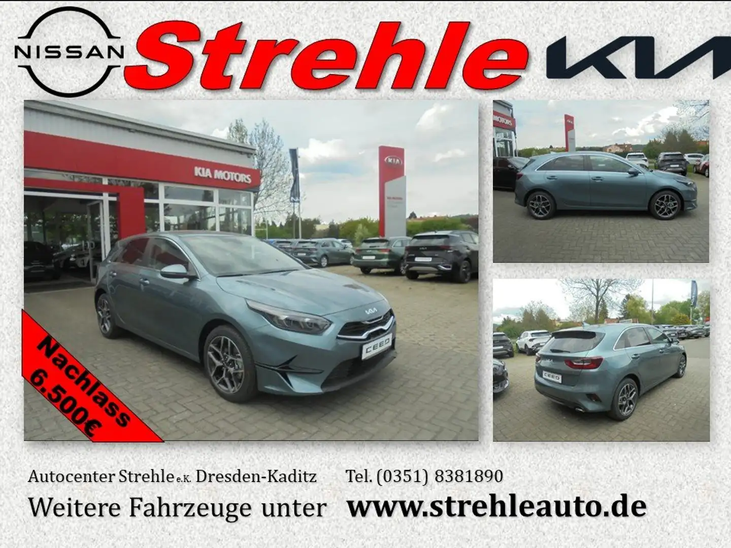 Kia Ceed / cee'd 1.5 T-GDI Ultimate Edition 6MT JBL LED Style Paket Grün - 1