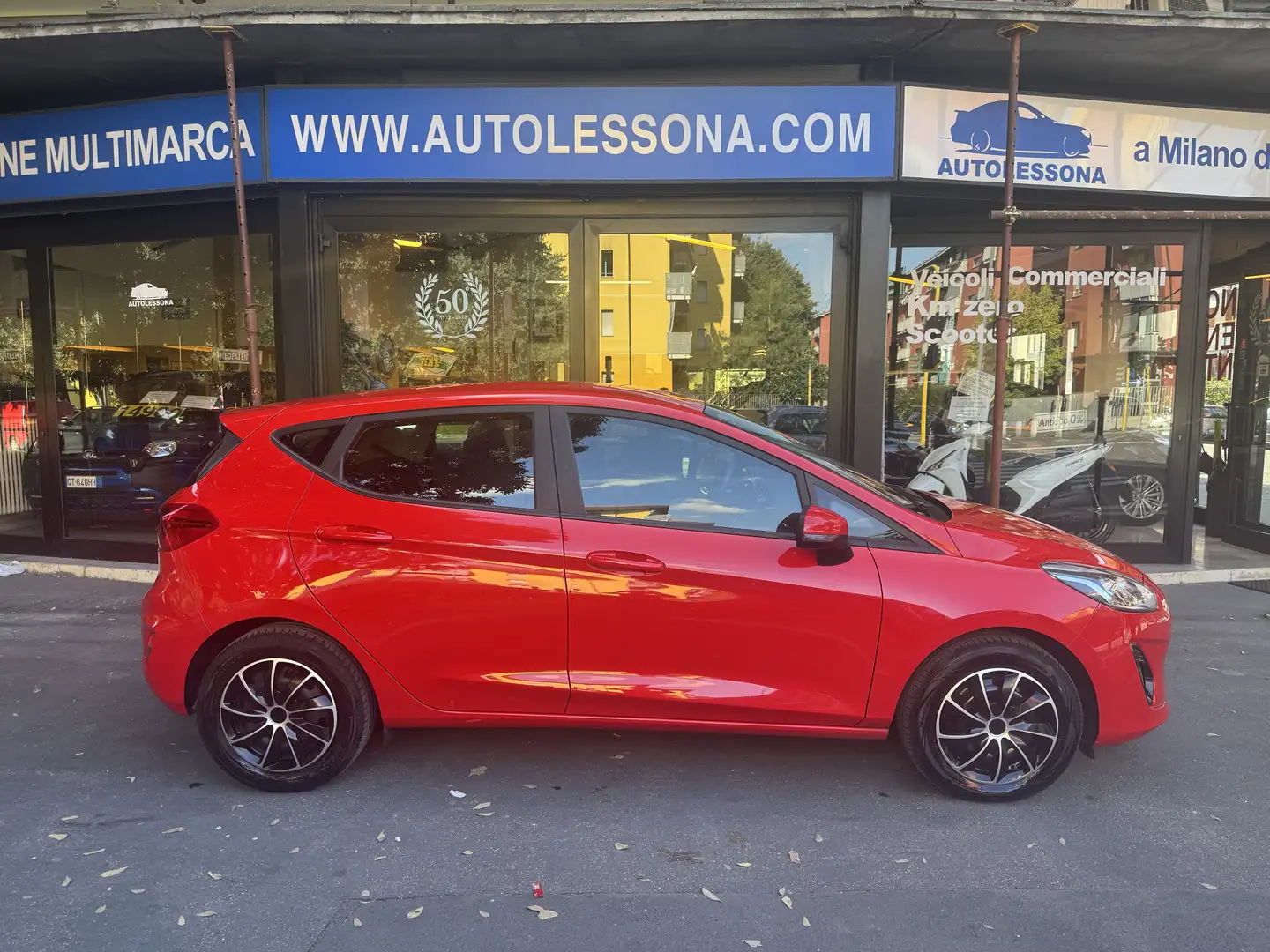 Ford Fiesta Fiesta VII 2017 5p 5p 1.1 Plus 85cv my19 Rouge - 1