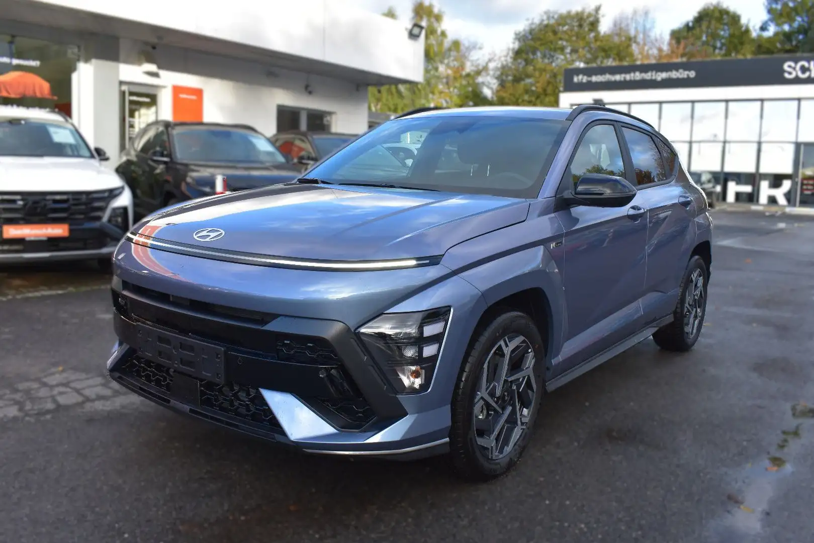 Hyundai KONA 1.6 T-GDI 170PS N Line DCT Navi SHZ SOFORT Blau - 1