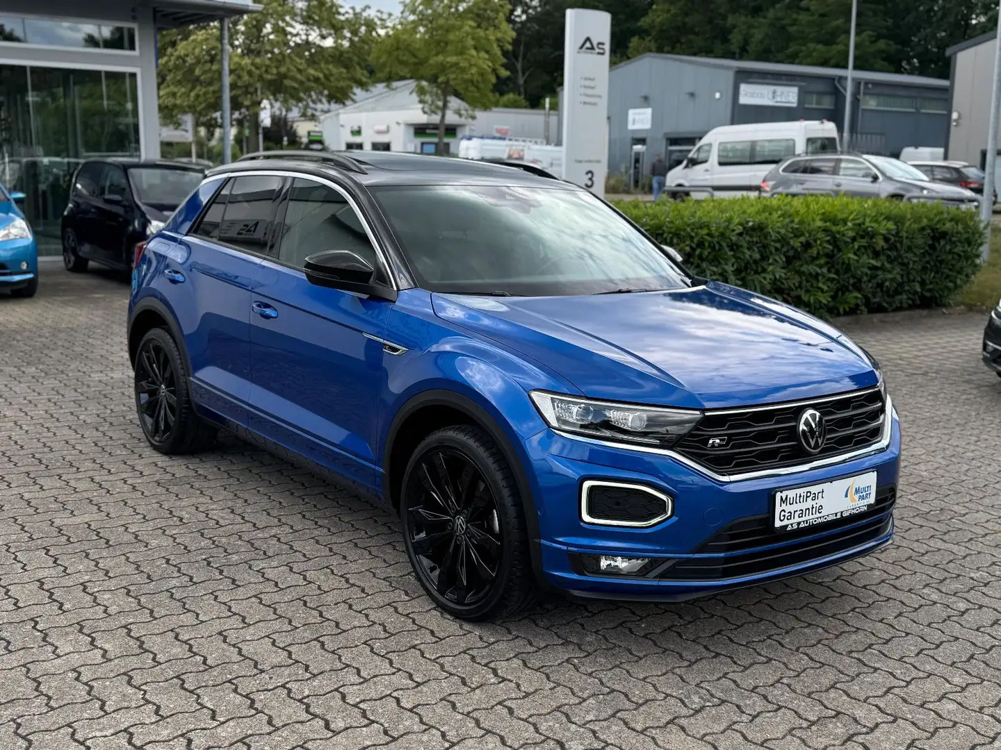 Volkswagen T-Roc 1.5 TSI R-Line Navi Pano R.Kamera ACC 19" Azul - 1