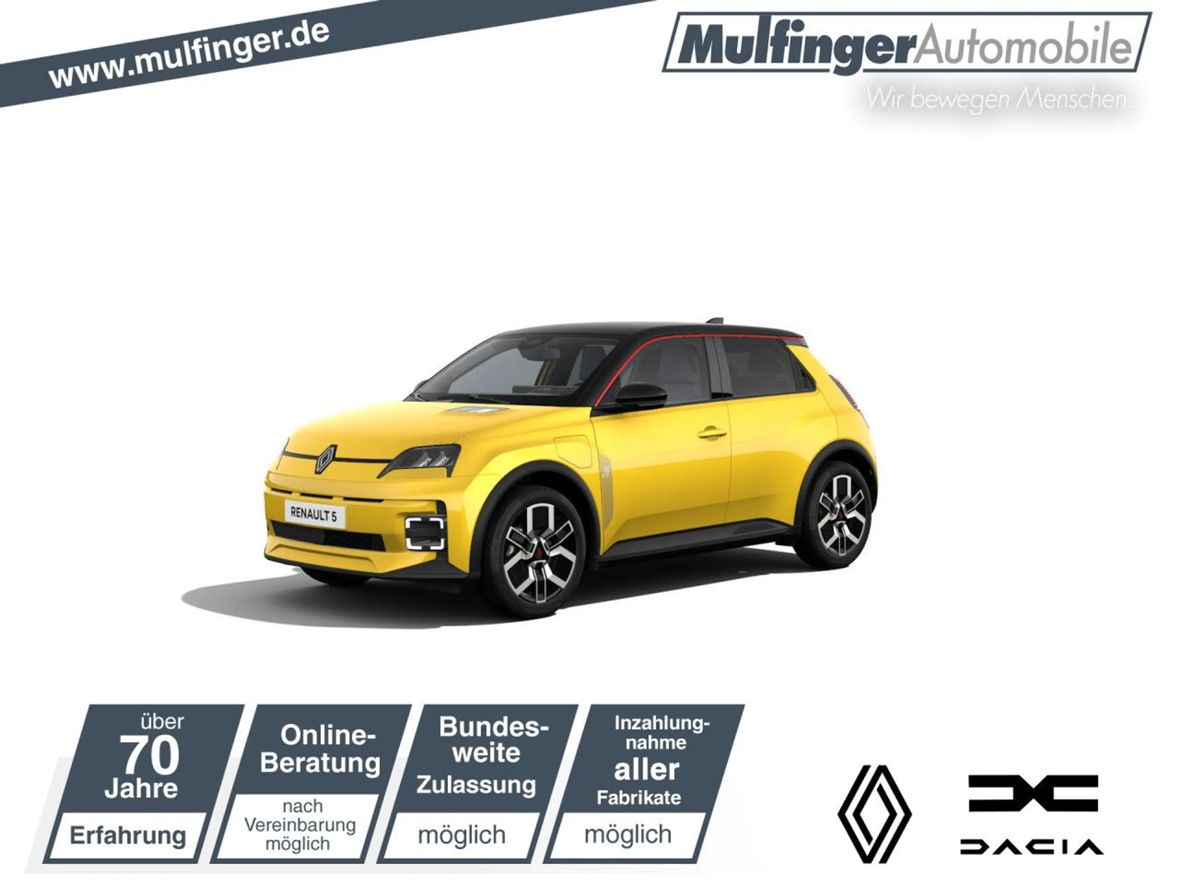 Renault R 5 E-Tech elektrisch Techno 150 Comfort Range LED