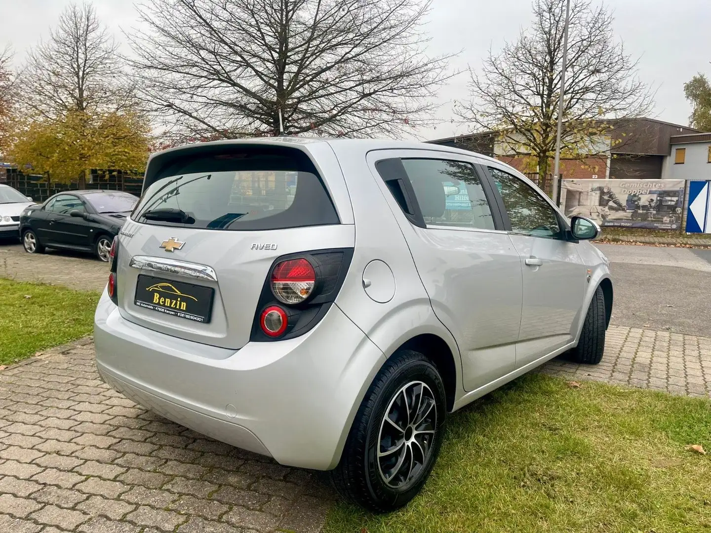 Chevrolet Aveo Schrägheck LT*TEMPOMAT*KLIMA*ZV-FUNK !! Ezüst - 2