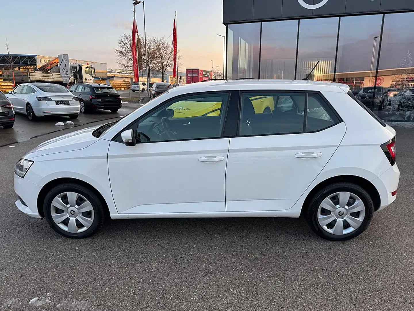 Skoda Fabia Ambition 1,0 Weiß - 2