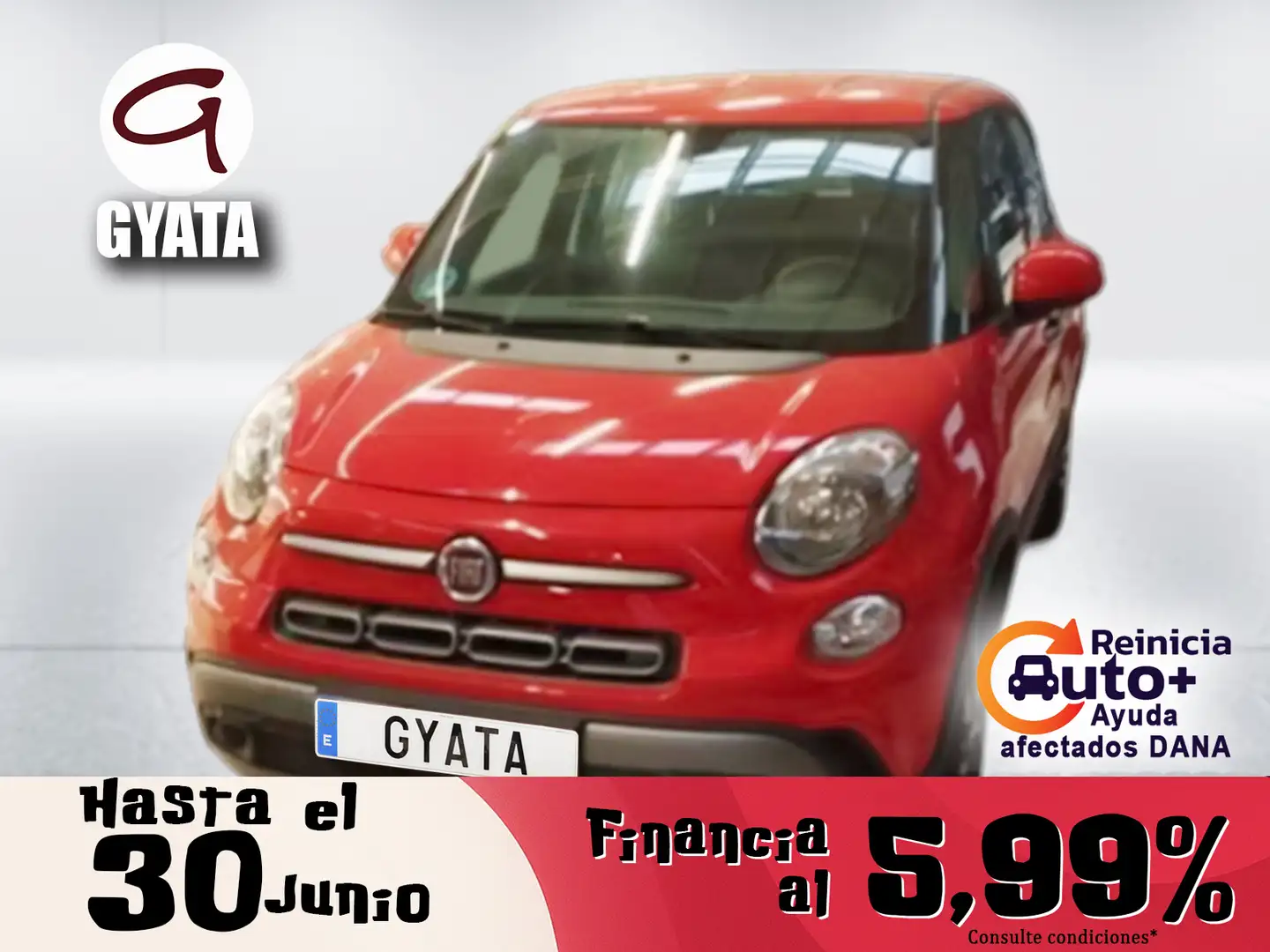 Fiat 500L 1.4 Cult Rojo - 1