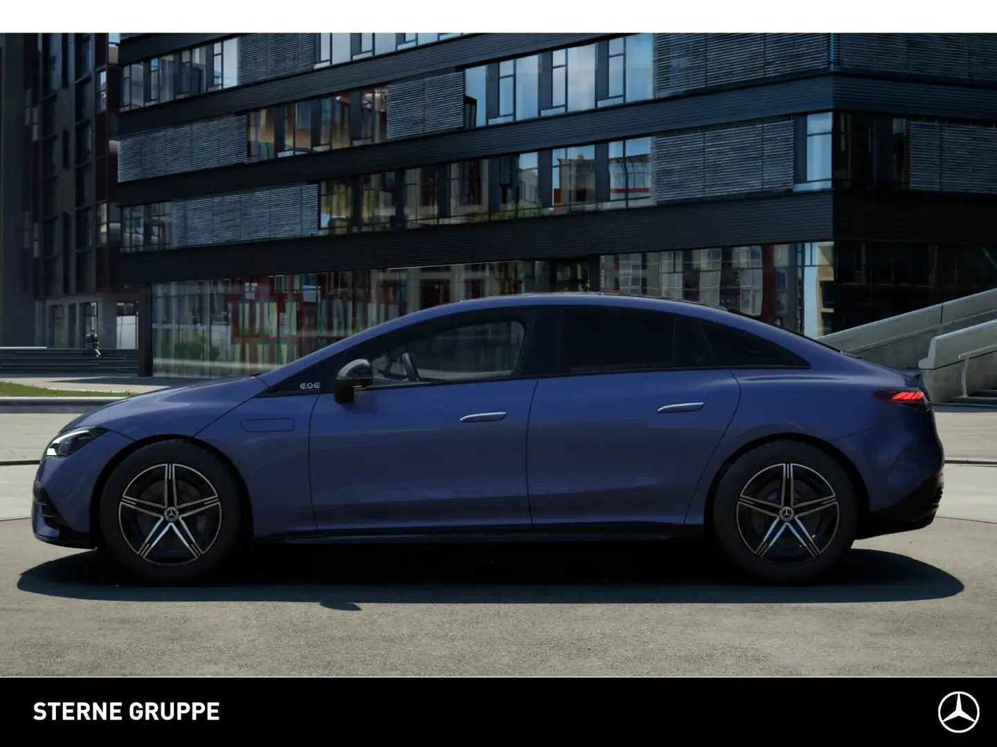 Mercedes-Benz EQE 300 EQE 300 AMG NIGHT Premium Distr Pano Burm 22KW Kék - 2