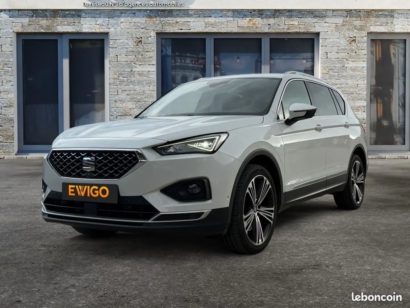 SEAT Tarraco 2.0 tdi 190 xcellence 4drive bva dsg7 2eme mains toit pano camera 360 car play option +++ Blanc - 1
