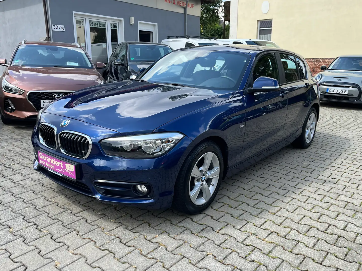 BMW 118 118 i Sport Line / org. 27000 km Azul - 1