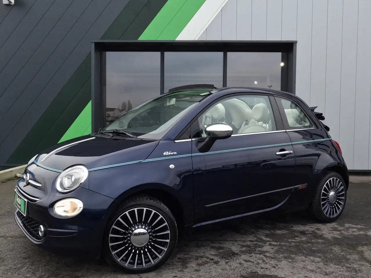 Fiat 500C 1.2 69 ch Riva avec Volant bois