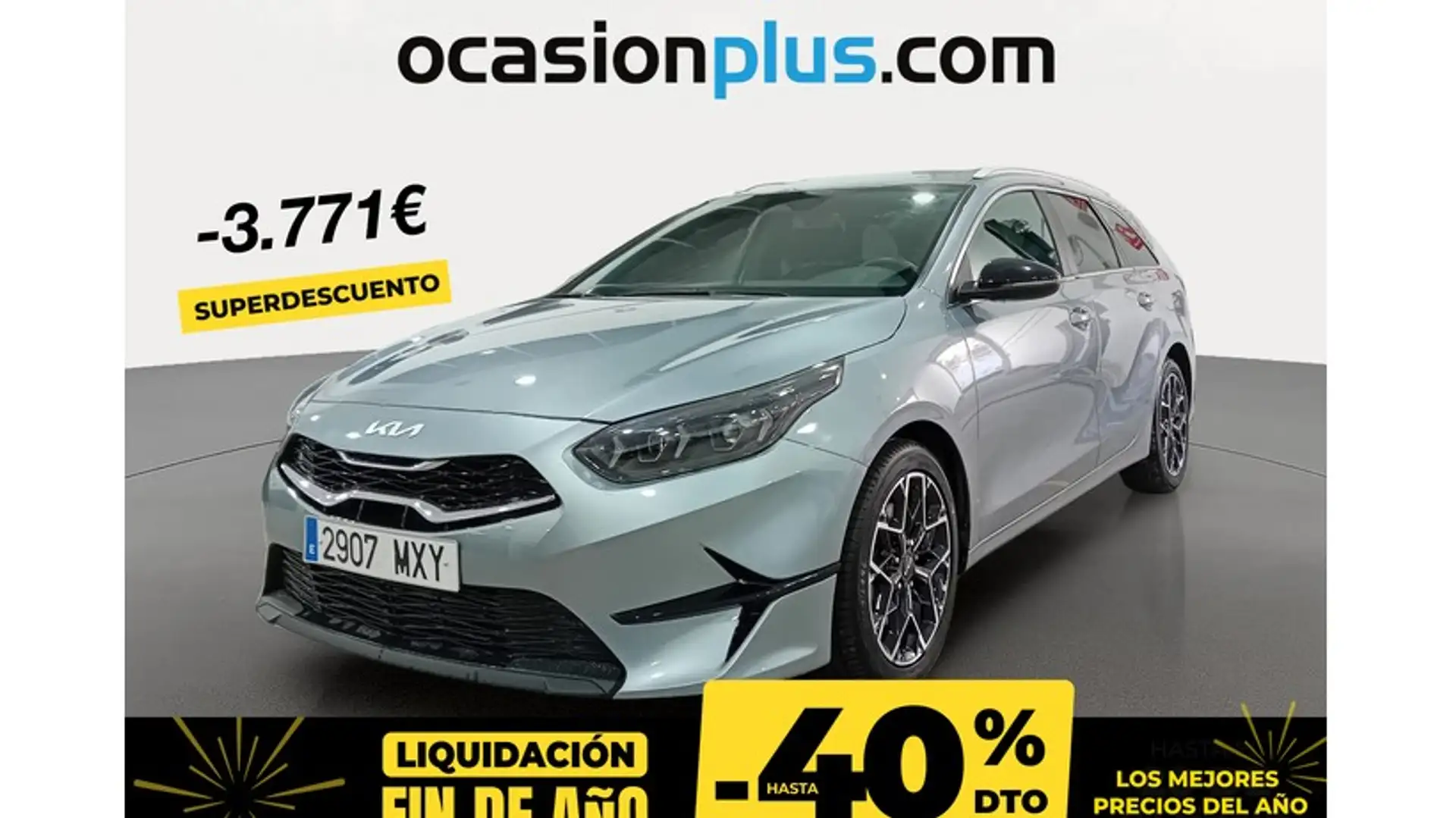 Kia Ceed / cee'd Tourer 1.0 MHEV Style Edition DCT 100 Gris - 1