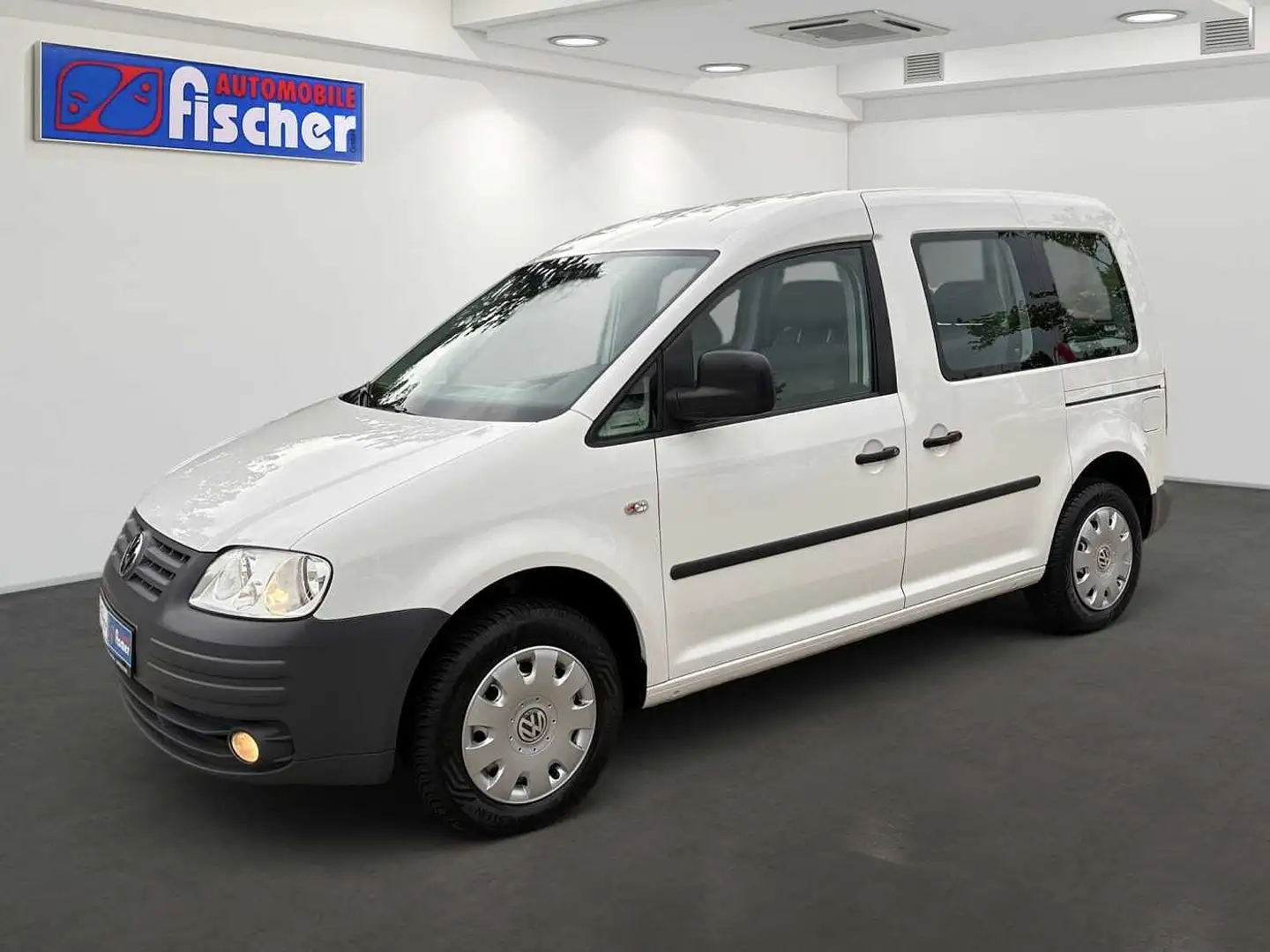 Volkswagen Caddy 1.6 Life Garantie 1.Hand Klima Sitzhzg  AHK Weiß - 1