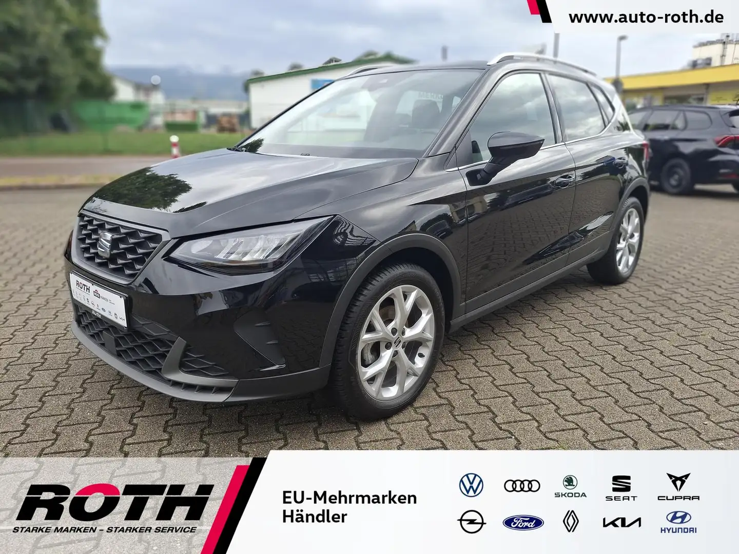 SEAT Arona 1.0 TSI FR *LED*PDC*ALU*Navi* Schwarz - 1