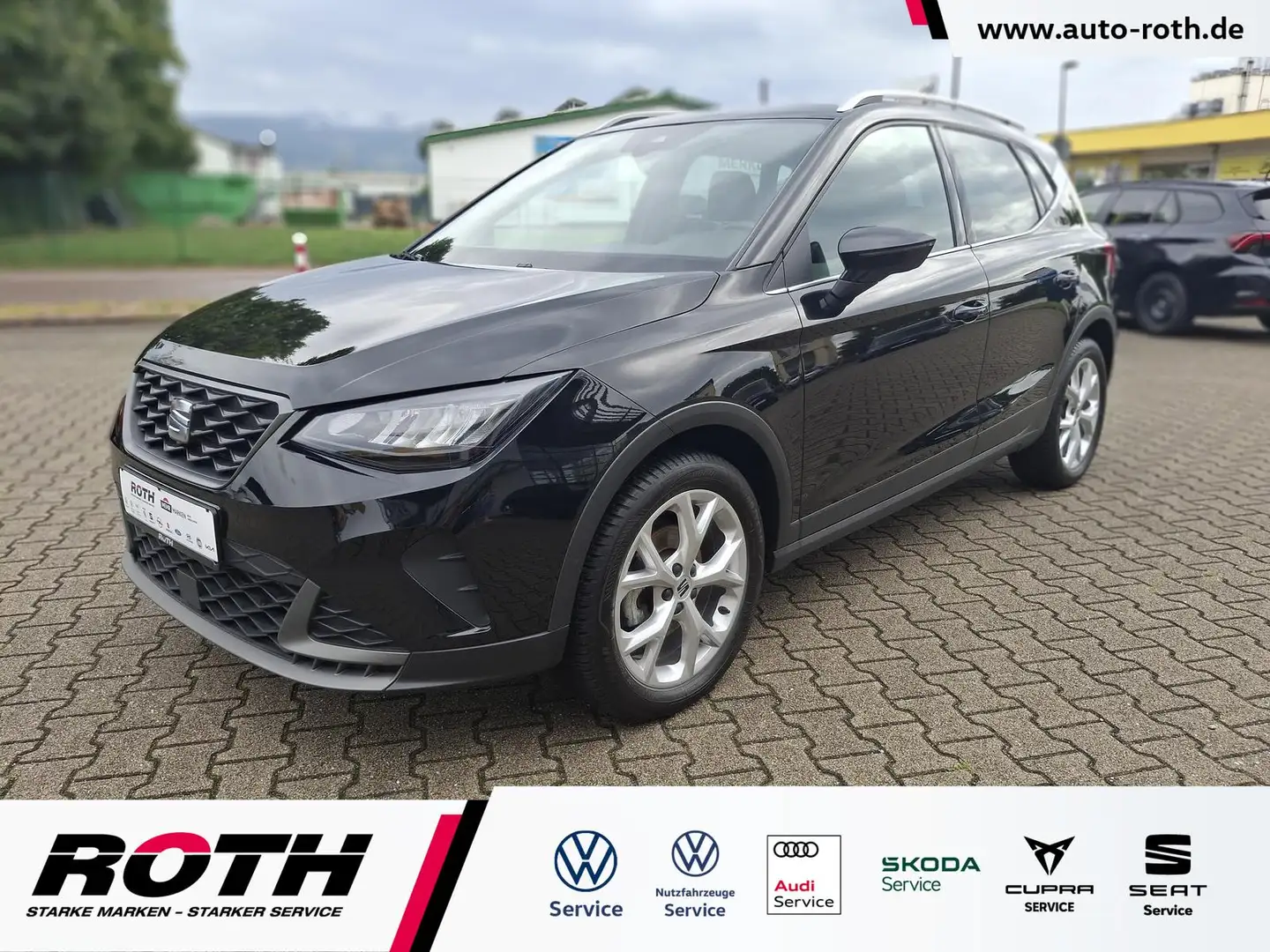 SEAT Arona 1.0 TSI FR *LED*PDC*ALU*Navi* Schwarz - 1