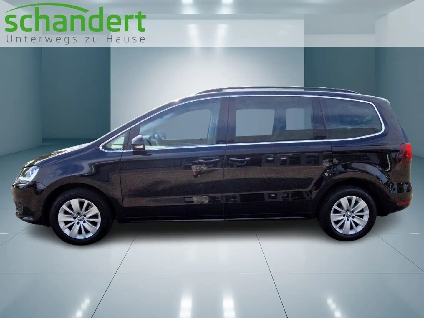 Volkswagen Sharan 1.4 TSI Comfortline DSG Navi AHK Klimaautomatik Noir - 2