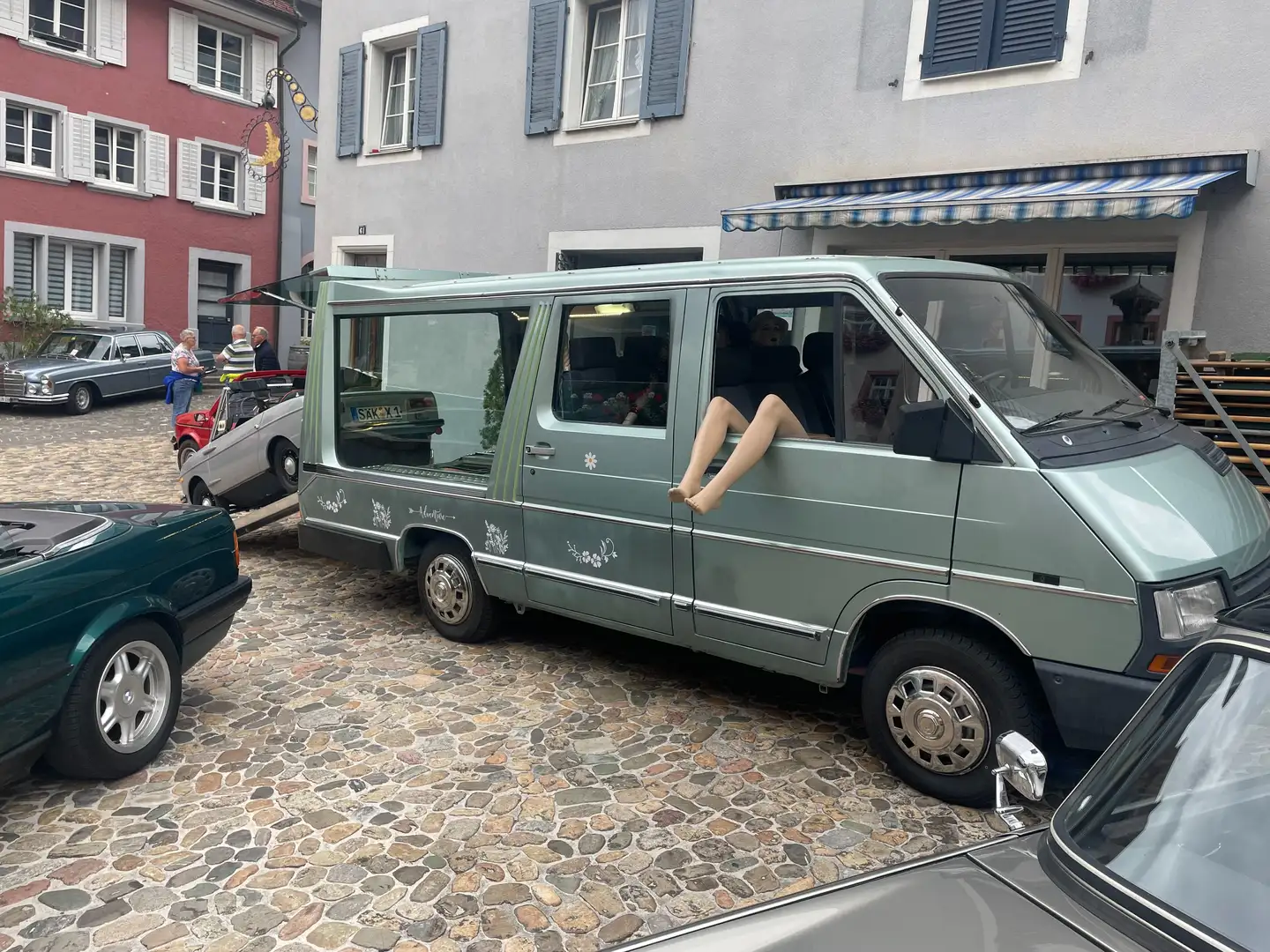 Renault Trafic Oldtimer von 1990 Vert - 1