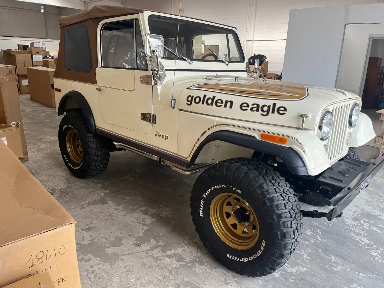 Jeep CJ-7 Golden Eagle 5.900 V8 automatica con CRS ASI, foto 7