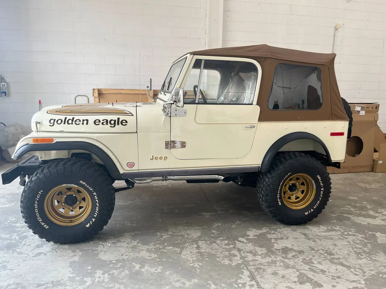 Jeep CJ-7 Golden Eagle 5.900 V8 automatica con CRS ASI, foto 2