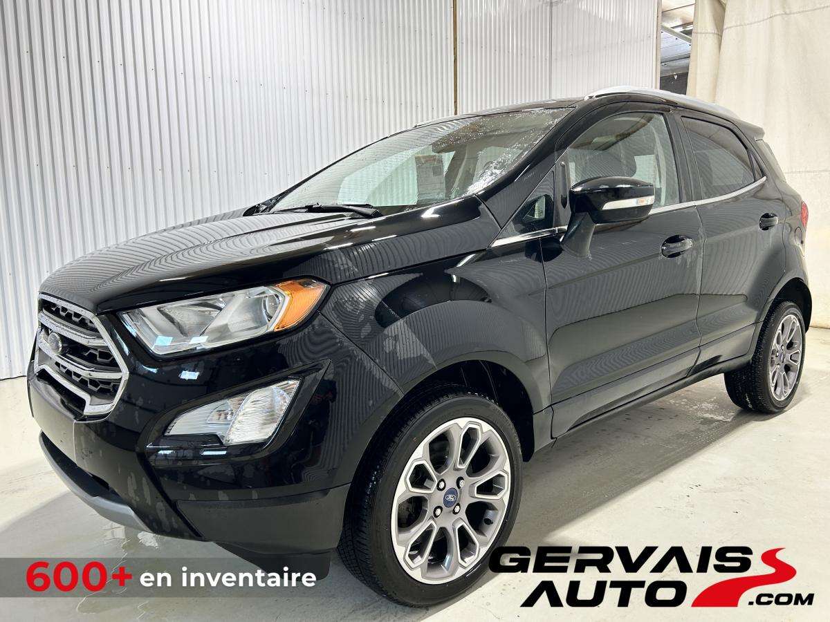 2022 Ford EcoSport Titanium AWD Cuir Toit Ouvrant Mags *Bas kilométrage*