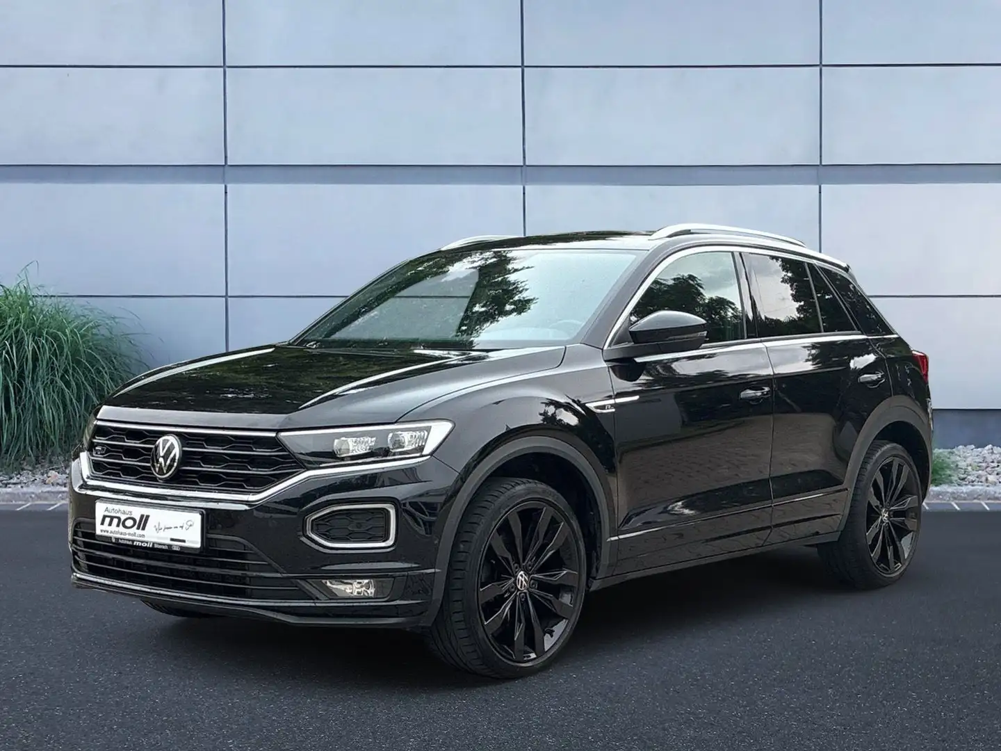 Volkswagen T-Roc T-ROC R-Line 2.0 TSI DSG AHK, Pano, Schwarz - 1