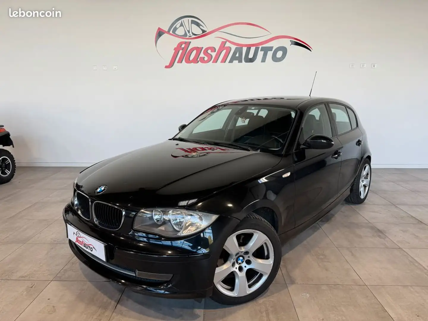 BMW 118 SERIE 118d 2.0 d 143cv-2008 Zwart - 1
