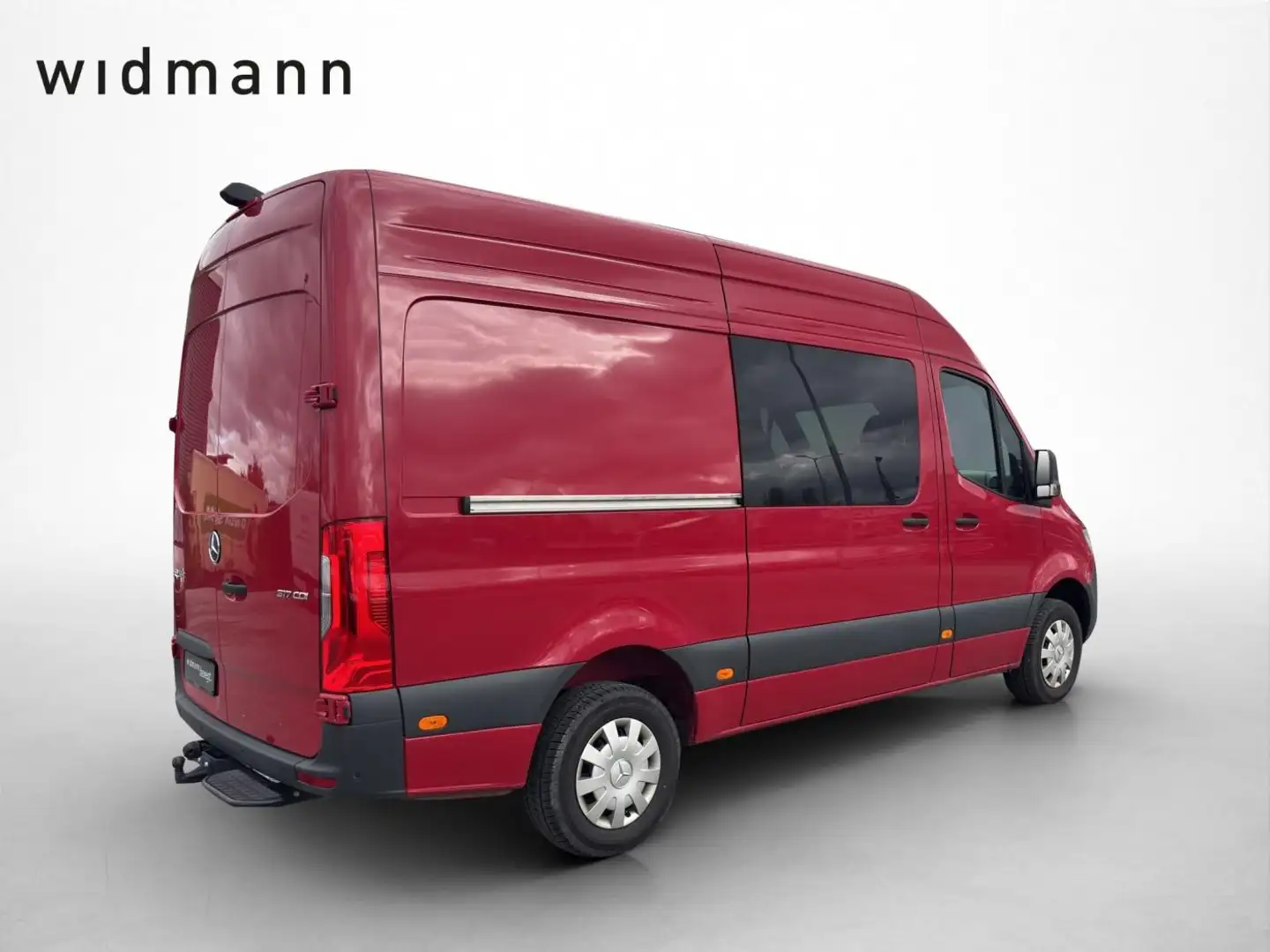 Mercedes-Benz Sprinter 317 CDI PRO 5-Sitzer Hochdach Automatik Rouge - 2