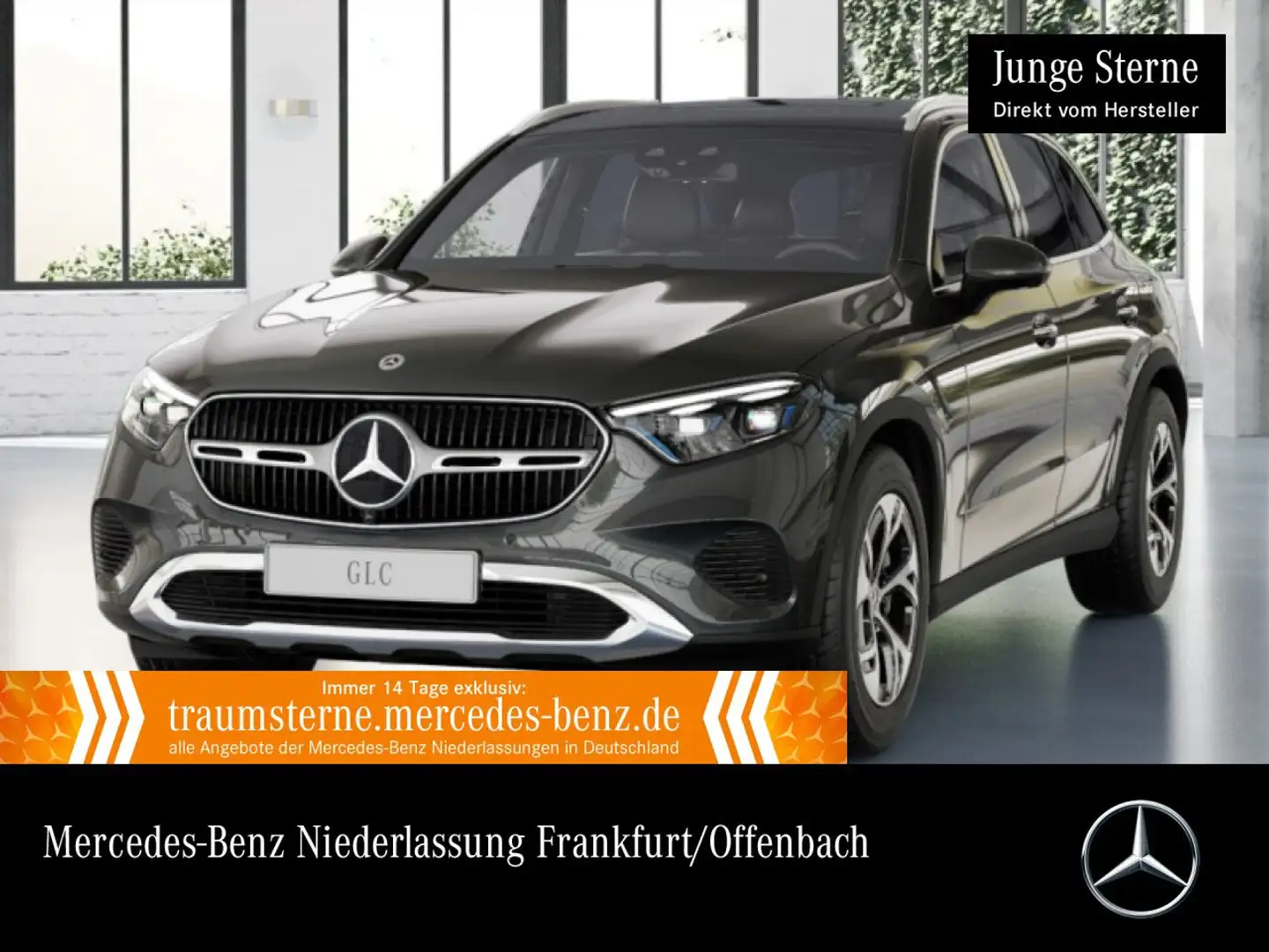 Mercedes-Benz GLC 300 e 4M AVANTG+PANO+360+AHK+BURMESTER+KEYLESS Grau - 1