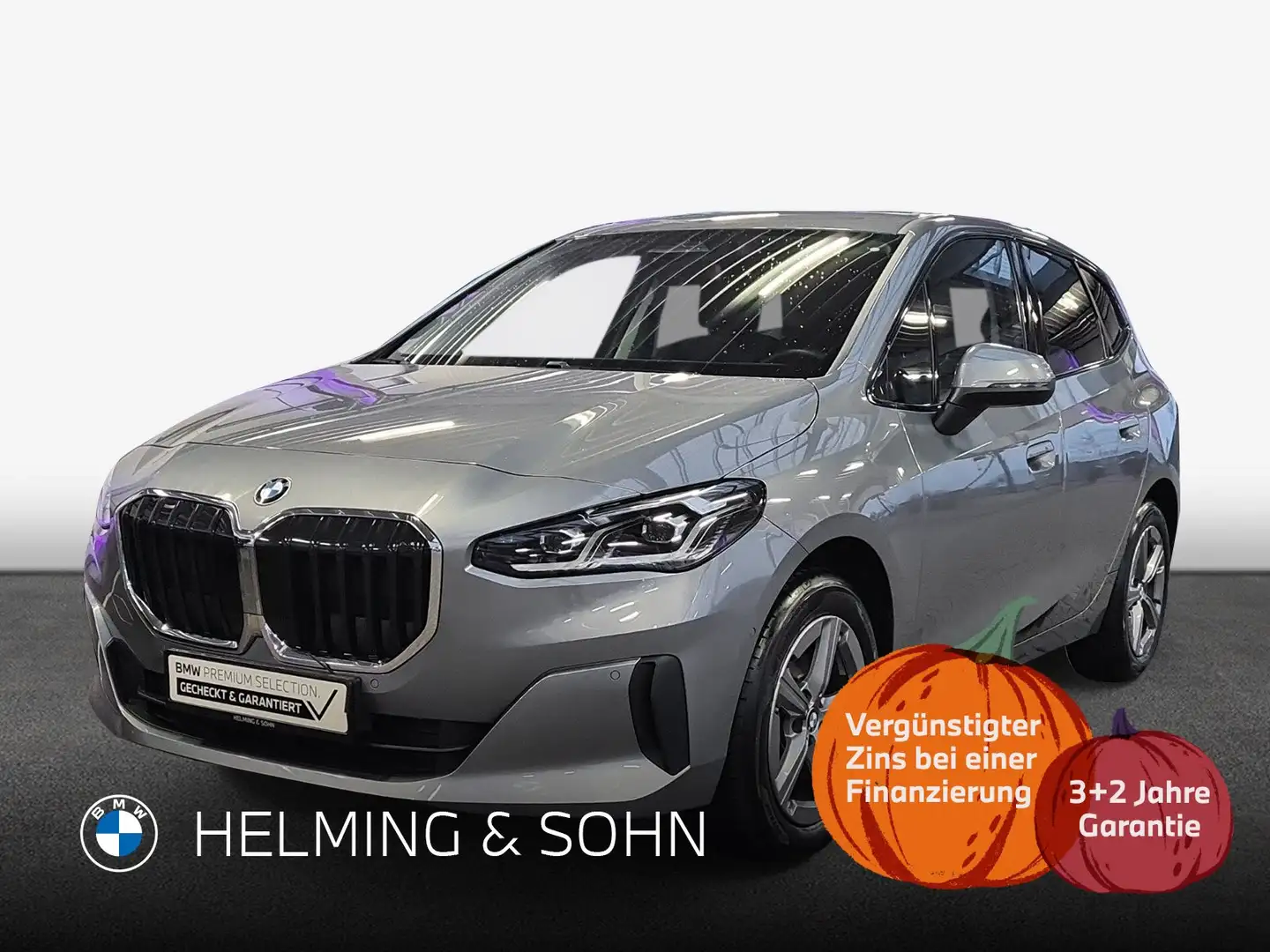 BMW 220 i Active Tourer DAB LED Komfortzg. AHK Shz. uvm. Grijs - 1