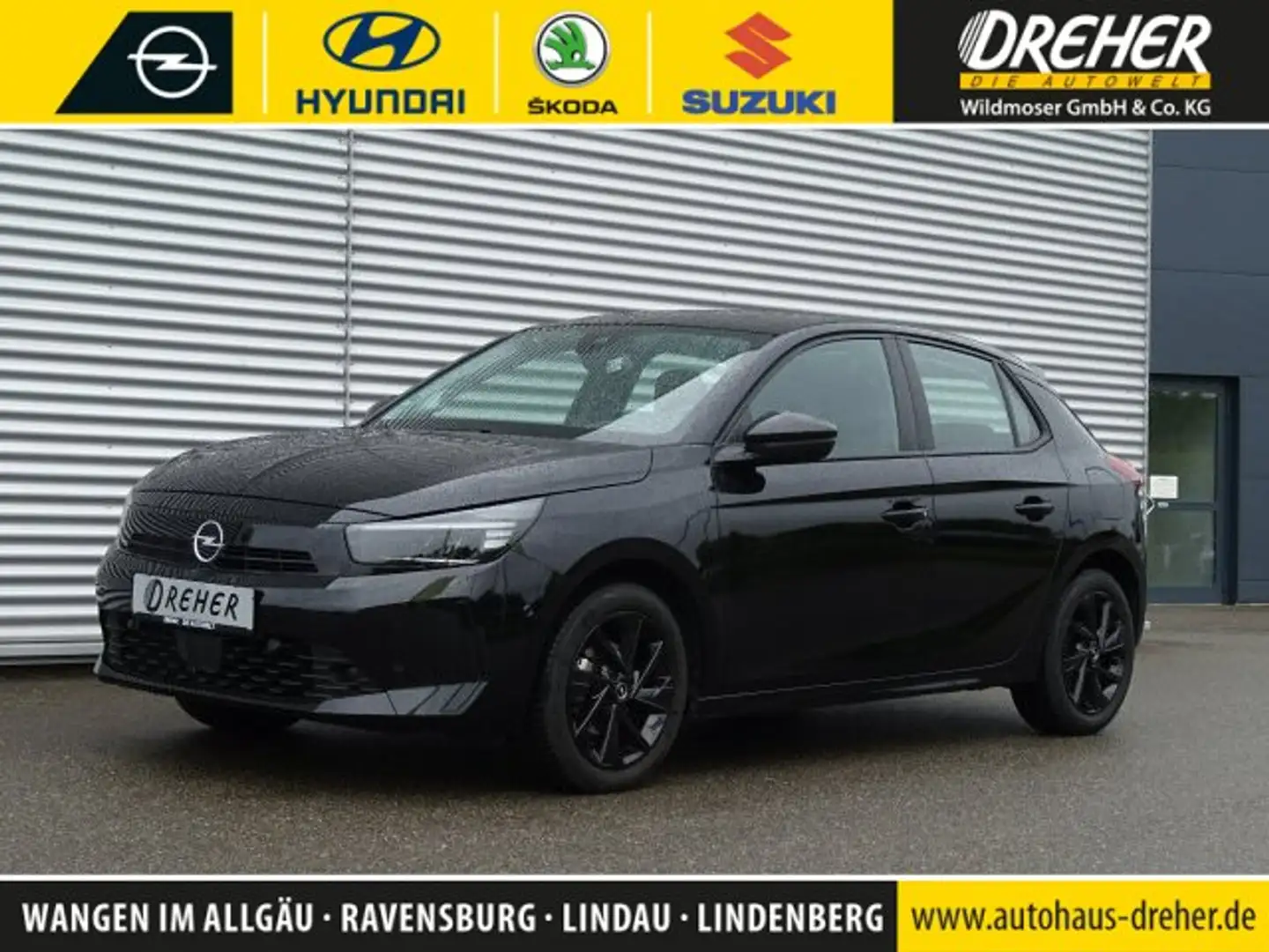 Opel Corsa Corsa F 1.2 Klima/Sitzhzg./MF-LenkradKamera Schwarz - 1