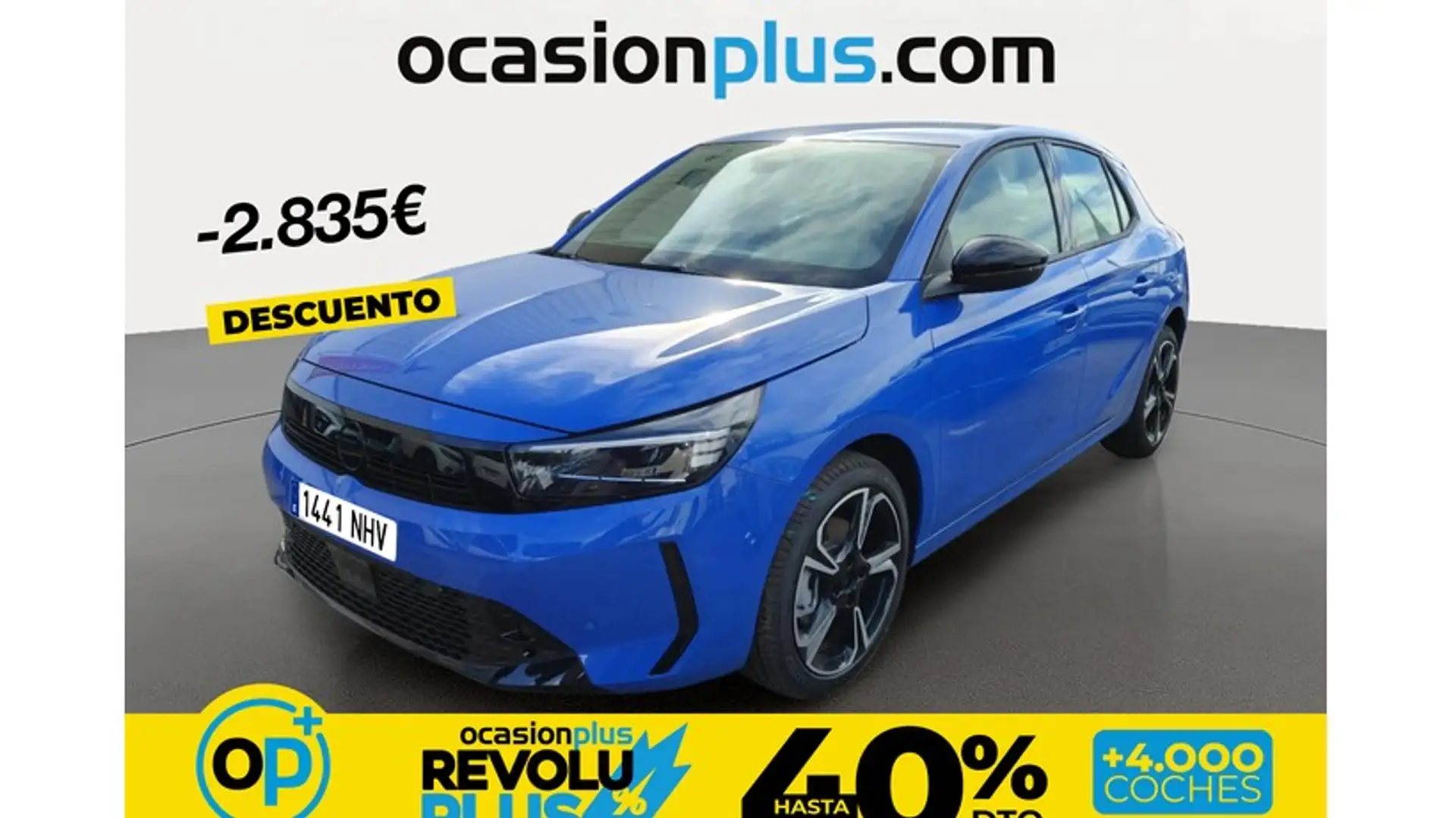 Opel Corsa 1.2T XHL Hybrid S/S GS Aut. 110 Blau - 1