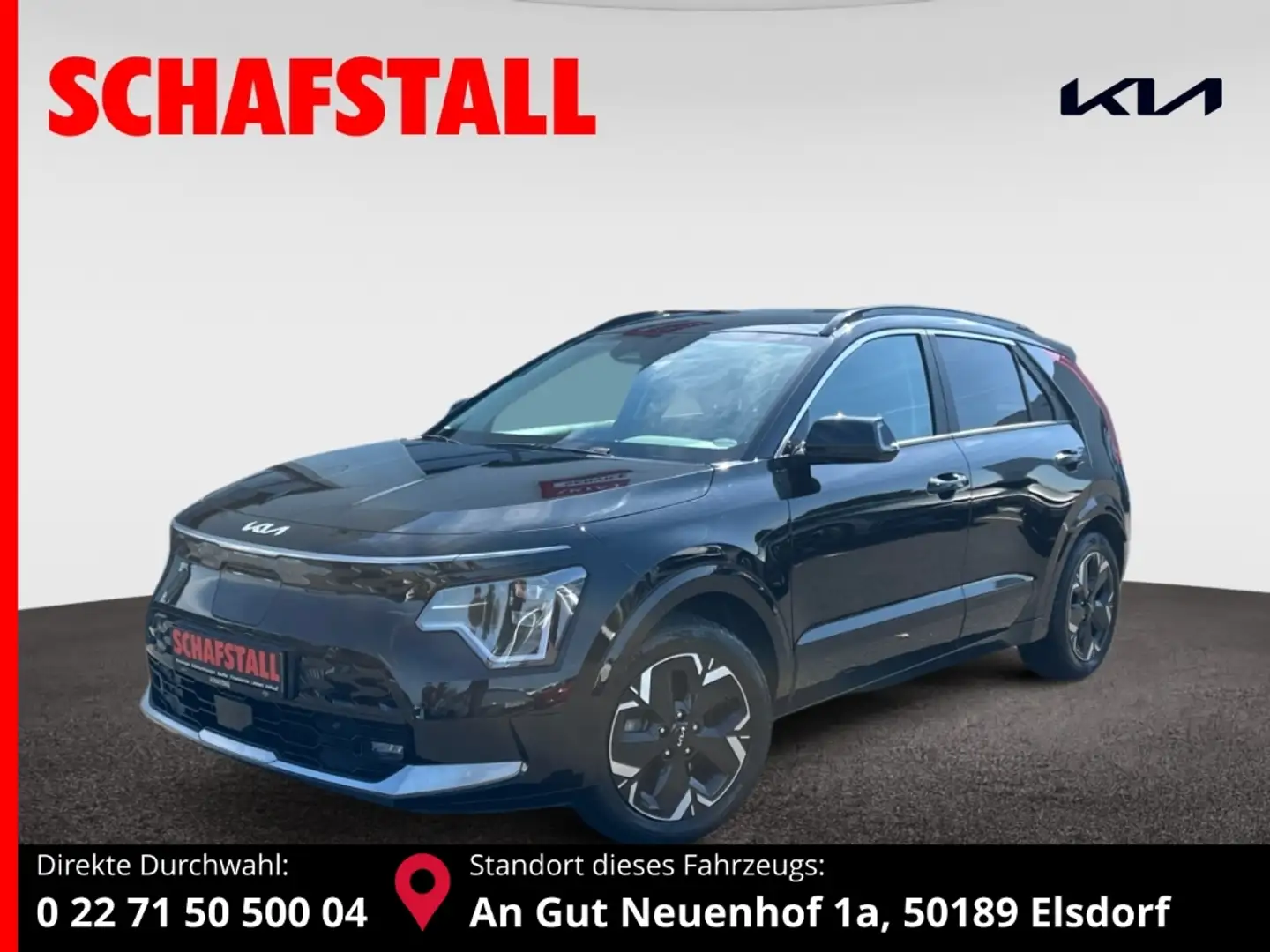 Kia Niro EV Spirit Relaxpaket Navi Digitales Cockpit Memory Schwarz - 1