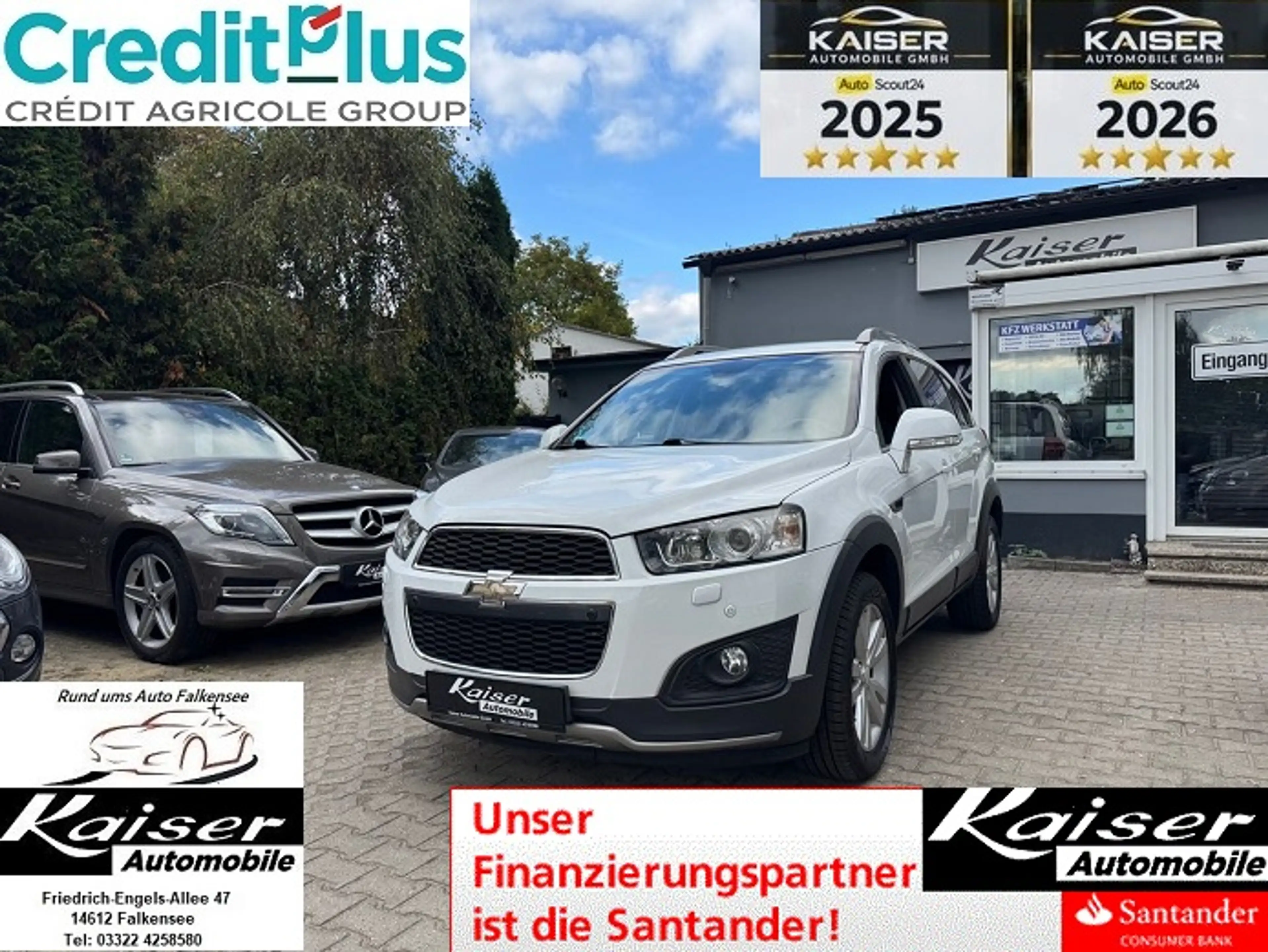 Chevrolet Captiva 2.2 D LT-1.Besitz-7Sitzer-Leder-Navi-AHK-Allwetter v.26
