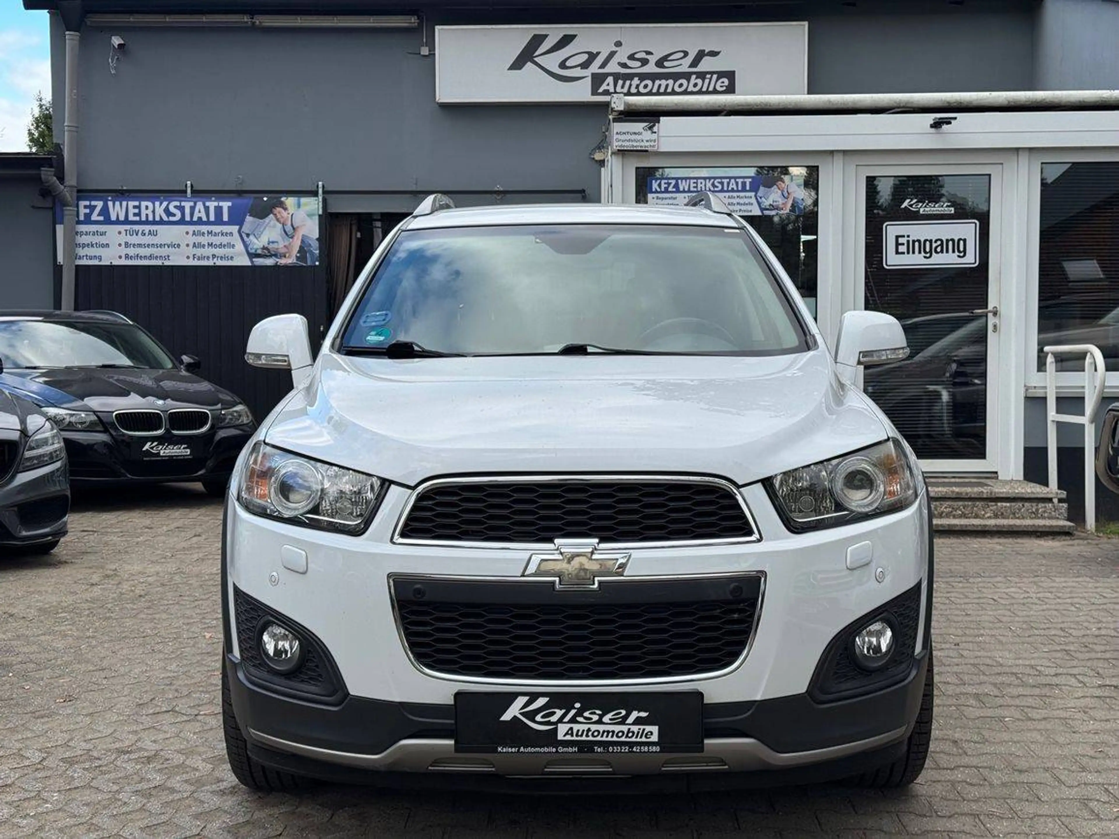 Chevrolet Captiva 2.2 D LT-1.Besitz-7Sitzer-Leder-Navi-AHK-Allwetter v.26 — photo 2