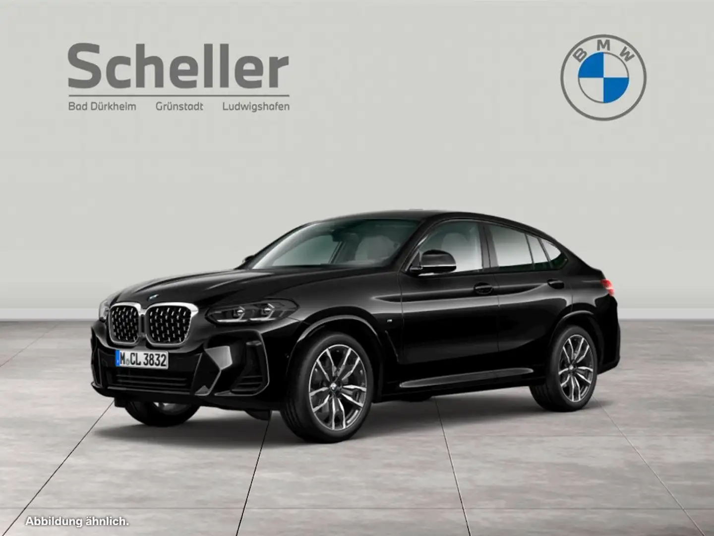 BMW X4 xDrive20d M Sportpaket Head-Up HK HiFi DAB Schwarz - 1