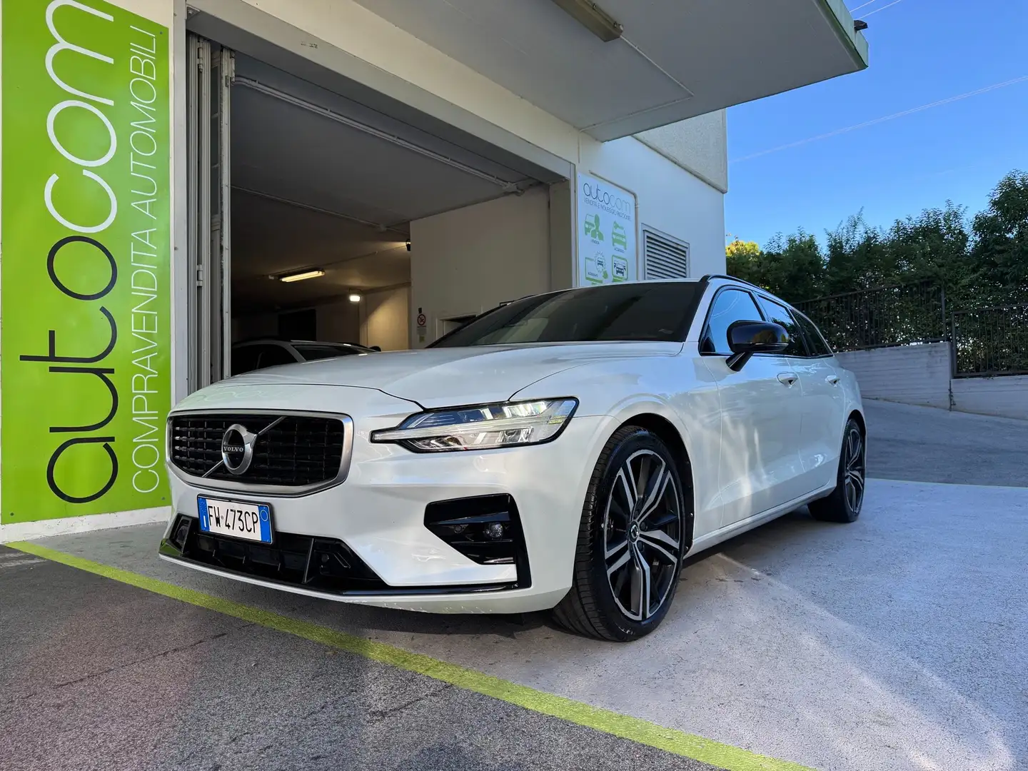 Volvo V60 D4 polestar R-design geartr GARANZIA 24 MESI TETTO Weiß - 1