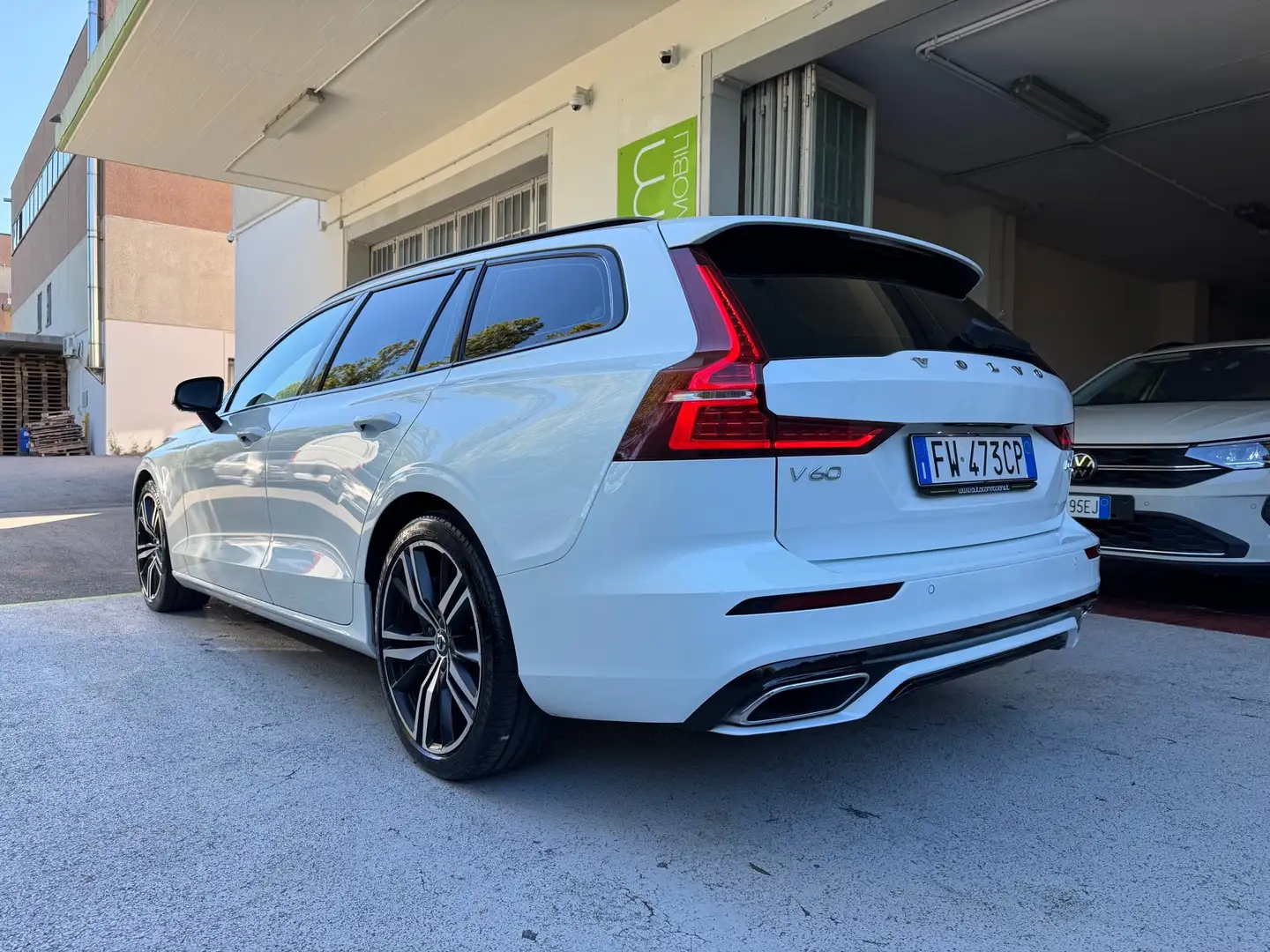 Volvo V60 D4 polestar R-design geartr GARANZIA 24 MESI TETTO Weiß - 2