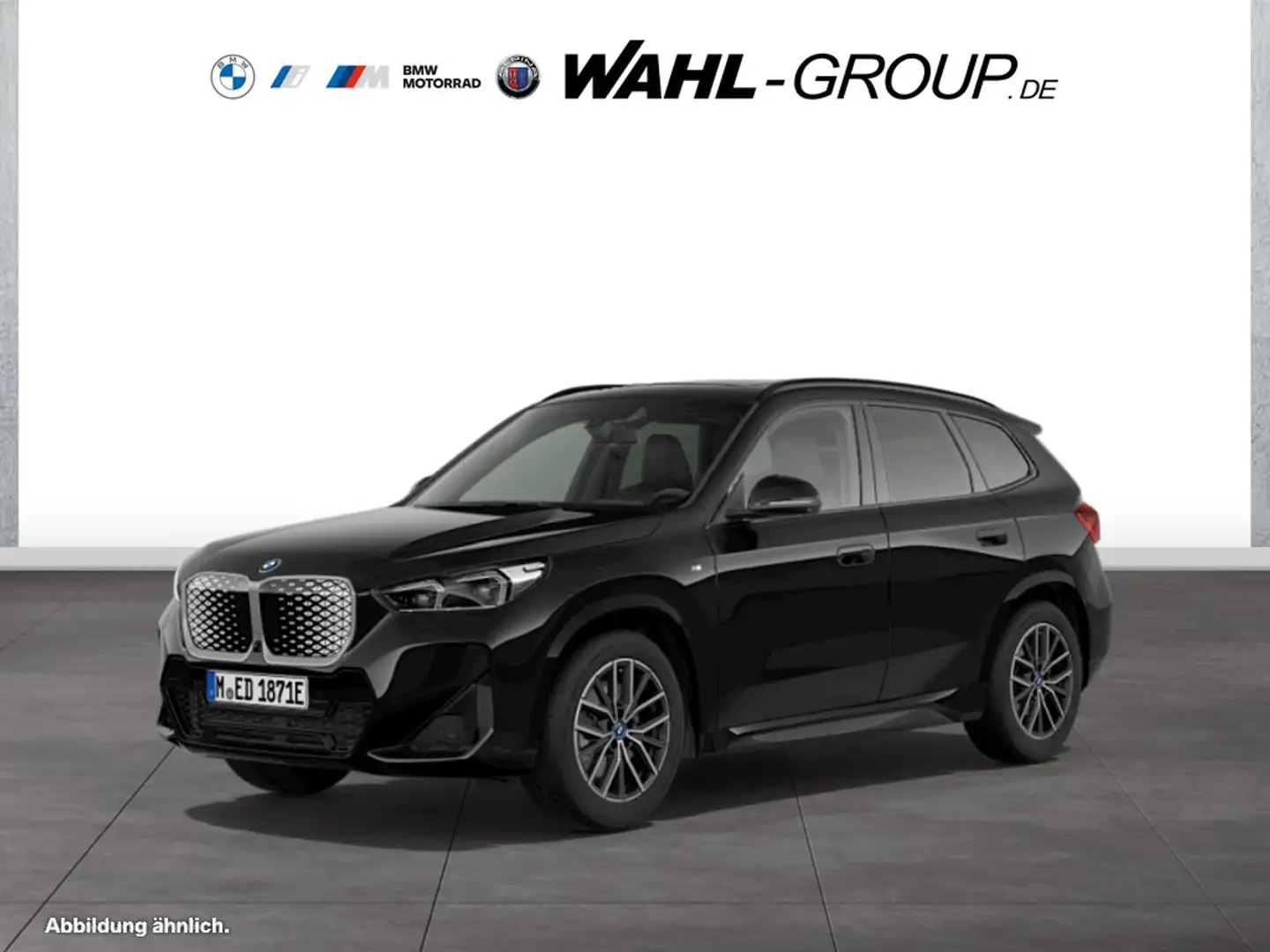 BMW iX1 eDrive20 M Sport HeadUp AHK Panorama LED SHZ Schwarz - 1