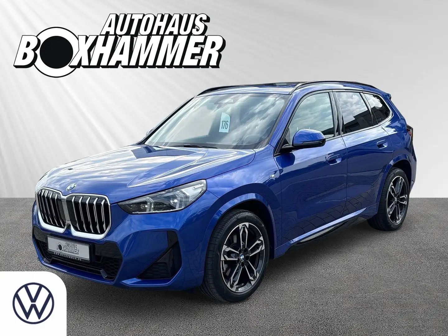 BMW X1 23i xDrive M-Sport NAVI+ACC+SIDE.ASISST+SHADOW.LI Bleu - 1