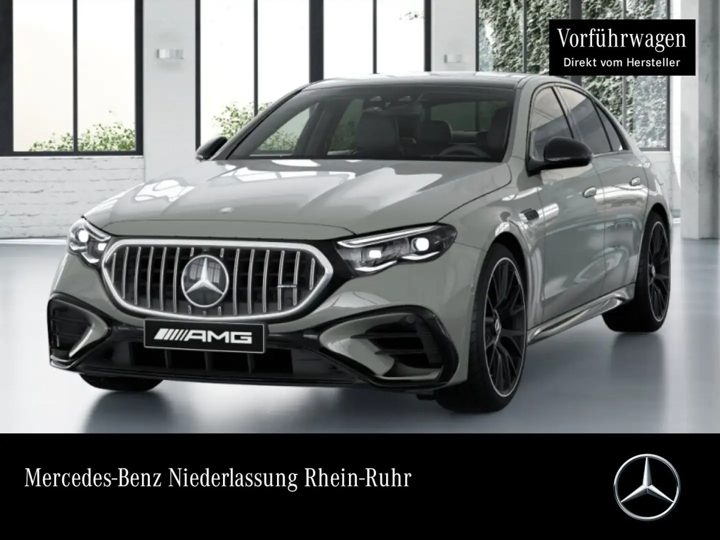 Mercedes-Benz E 53 AMG 4M Hybrid Distronic Leder PTS Sitzheizung Gri - 1