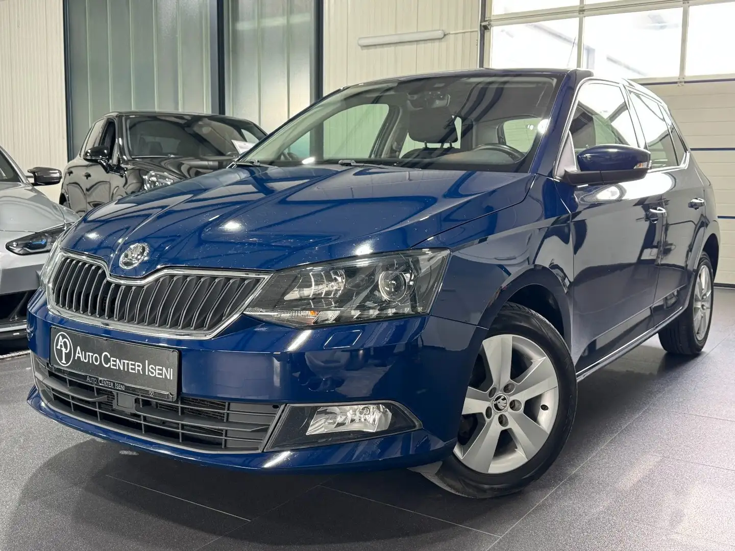 Skoda Fabia Style | SHZ | SH | ALU | KEYLESS | APPLE Bleu - 1