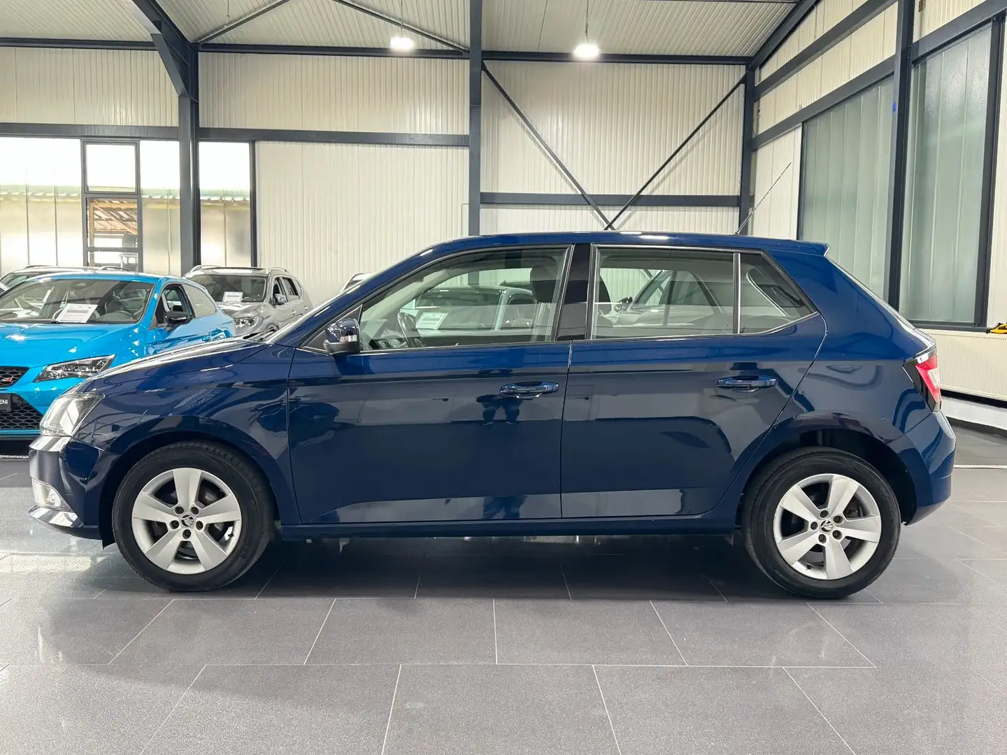Skoda Fabia Style | SHZ | SH | ALU | KEYLESS | APPLE Bleu - 2