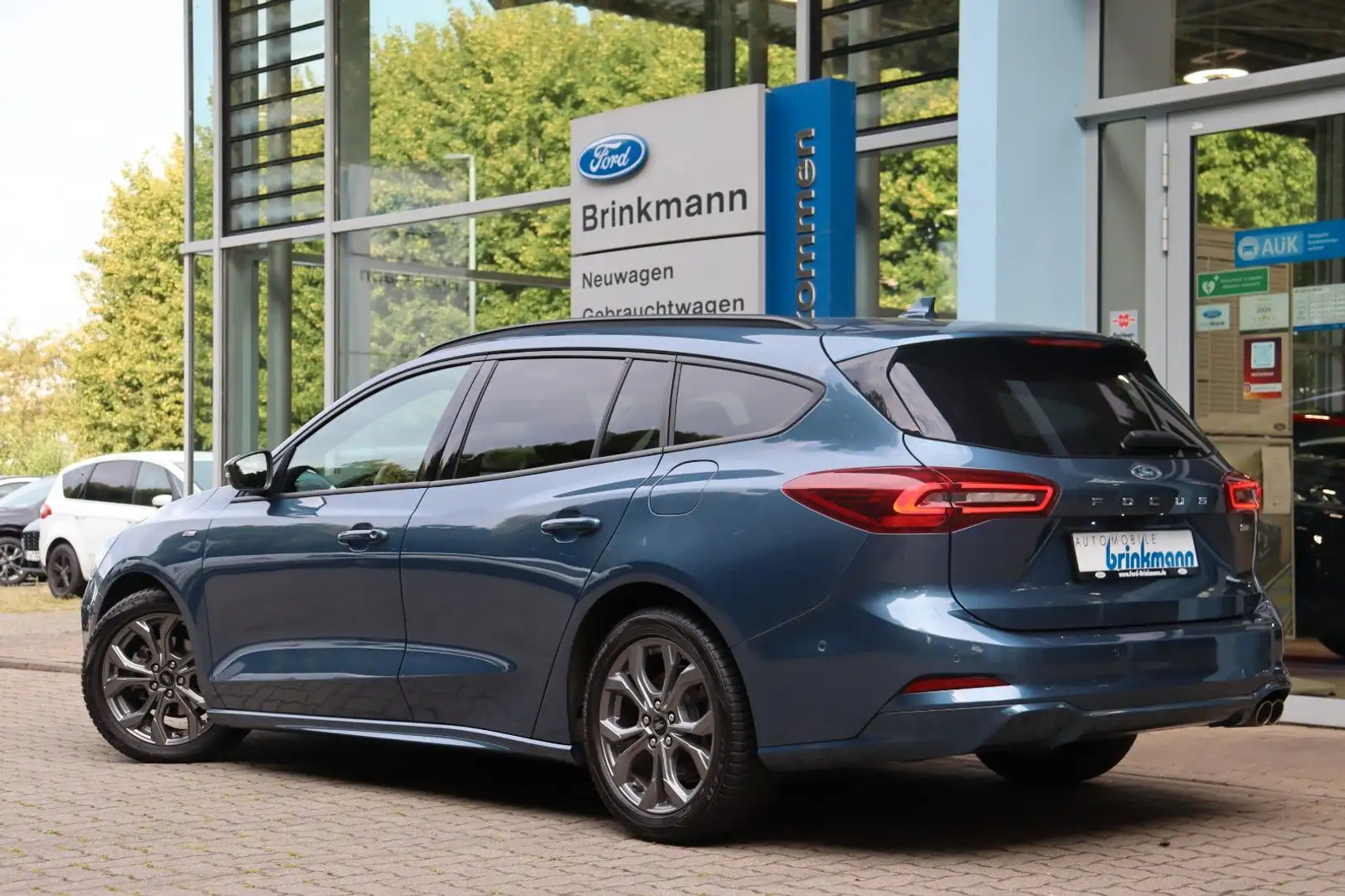 Ford Focus Turnier 1.0 EcoBoost Hybrid ST-Line+iACC Blau - 2