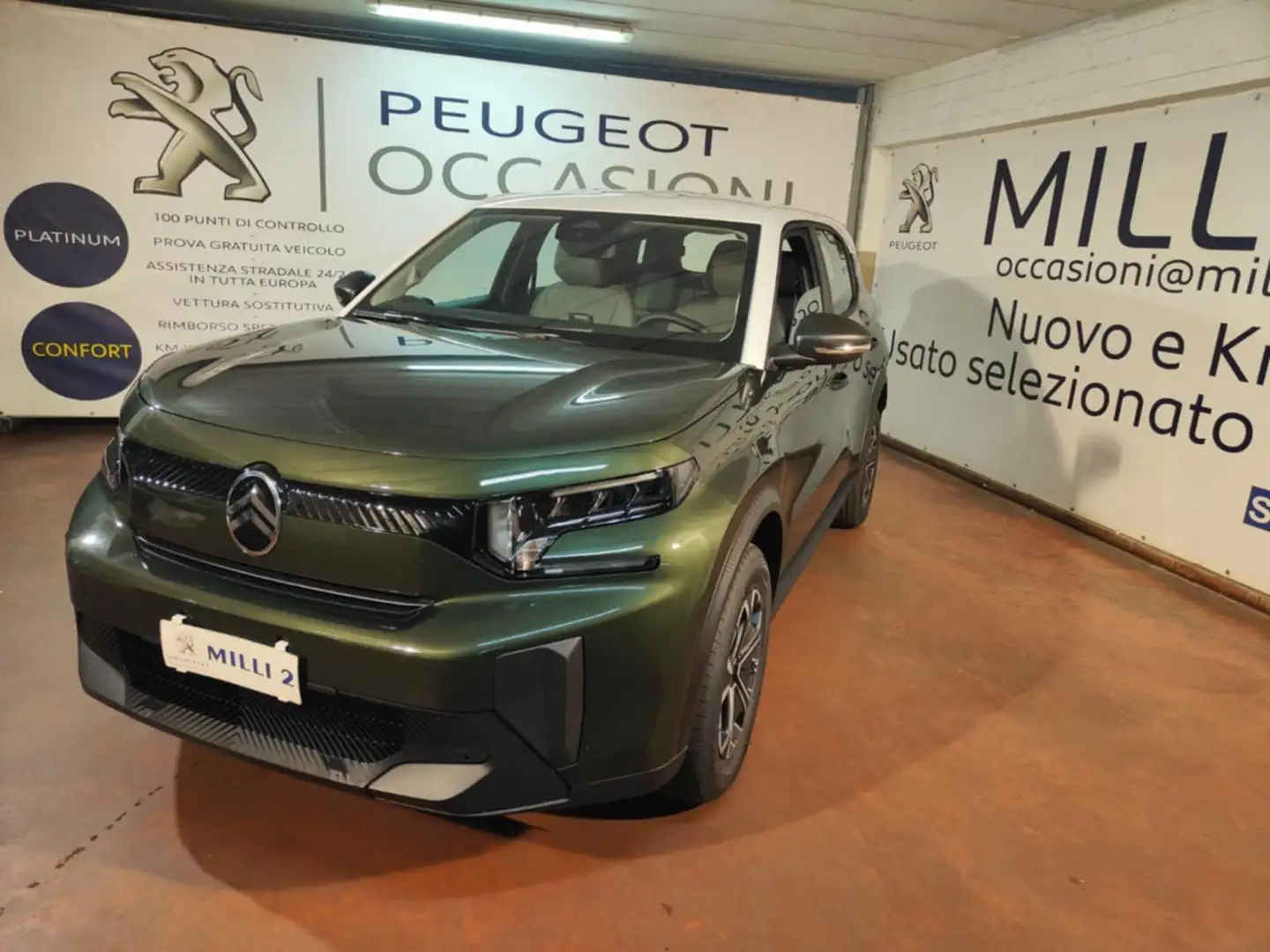 Citroen C3 Aircross C3 Aircross 1.2 puretech turbo You 100cv Verde - 1
