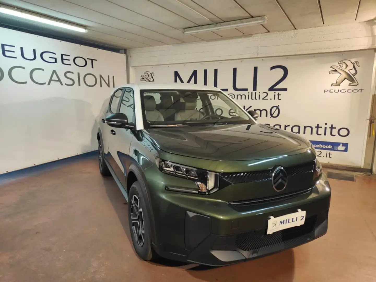 Citroen C3 Aircross C3 Aircross 1.2 puretech turbo You 100cv Verde - 2