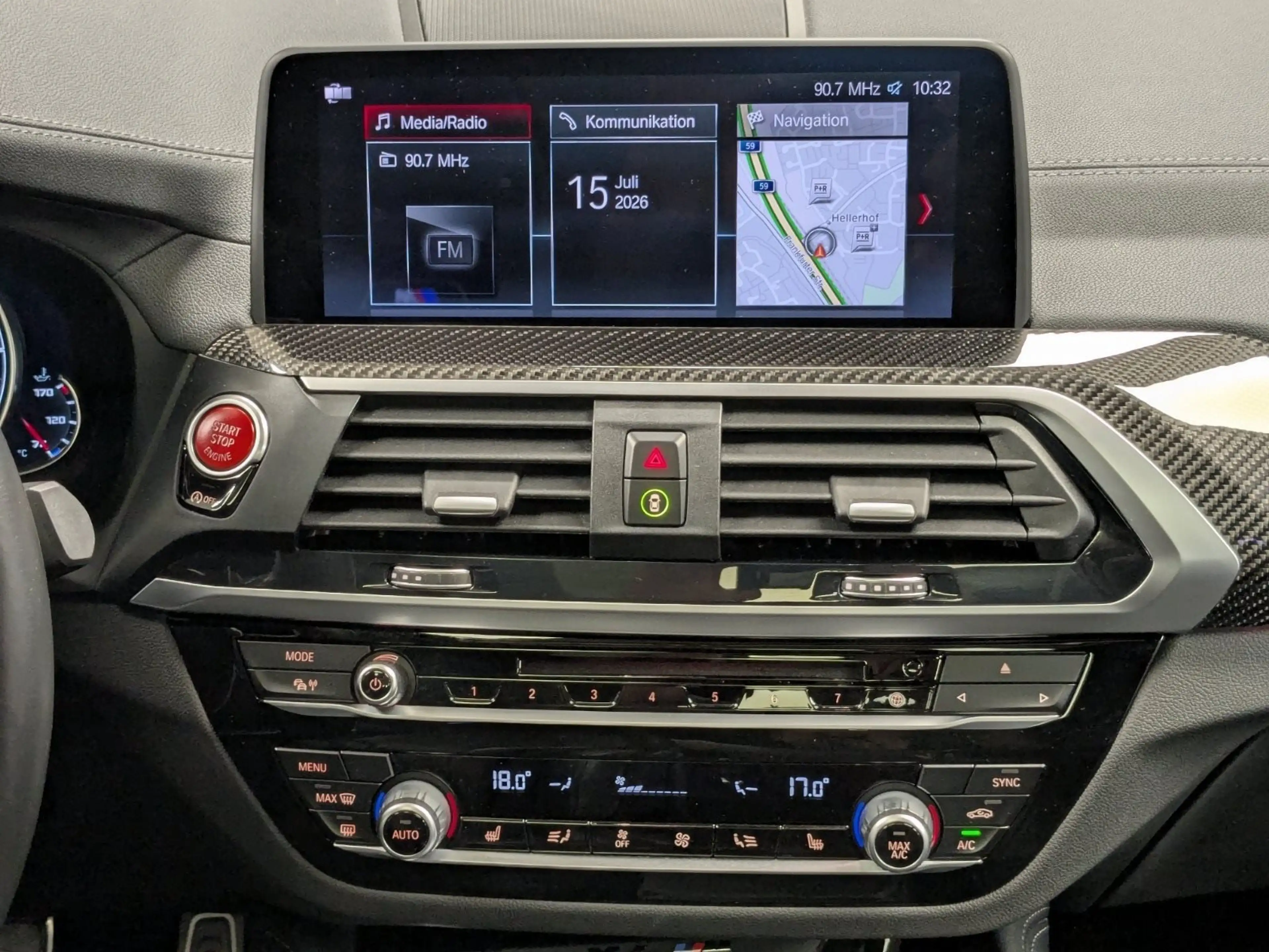 BMW X4 M Pano AHK ACC 360° HuD H/K 21'' Carbon — photo 11