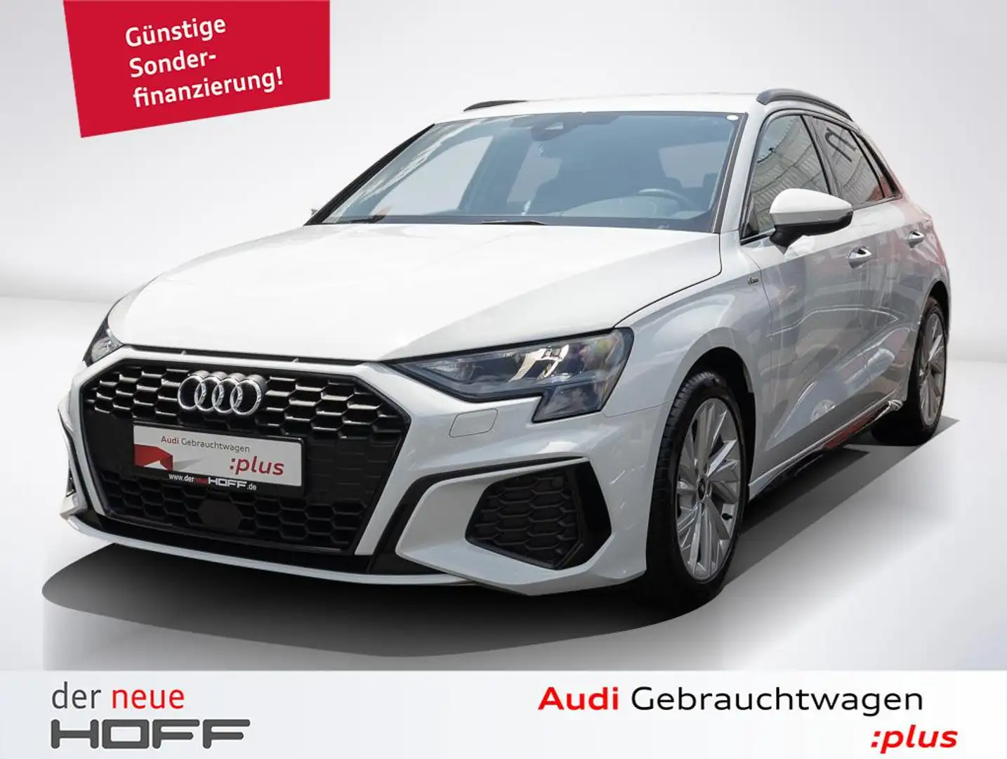 Audi A3 S line 30 TFSI Navi Plus LED 17 Zoll Sound System Bianco - 1