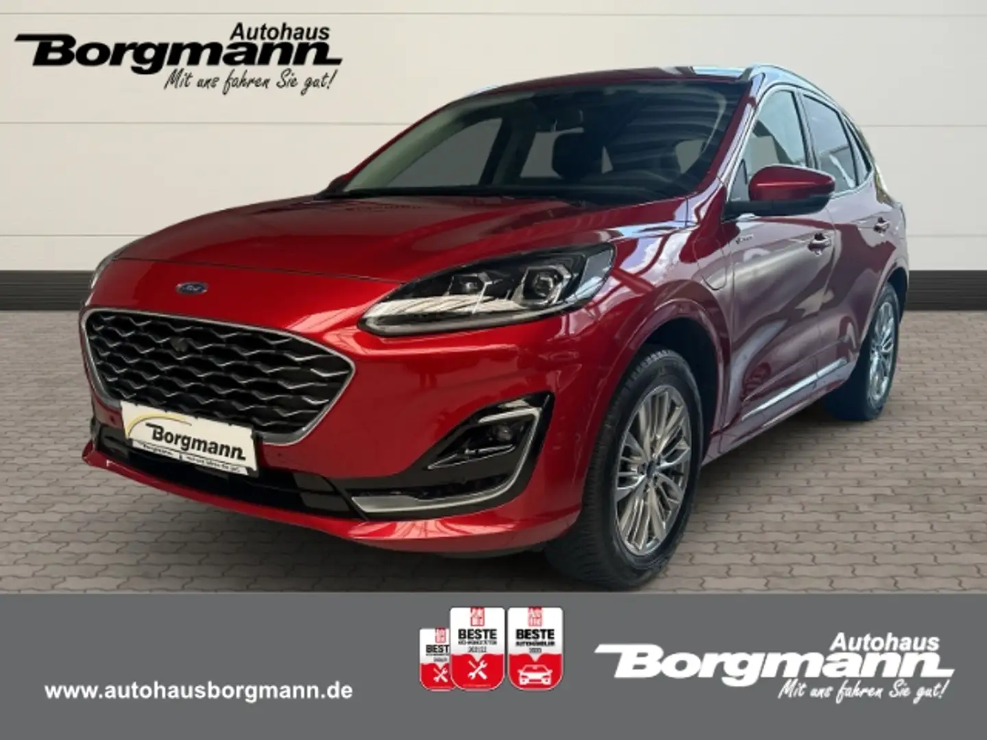 Ford Kuga Plug-In Hybrid Vignale 2.5 Duratec -PHEV EU6d 2019 Rosso - 1